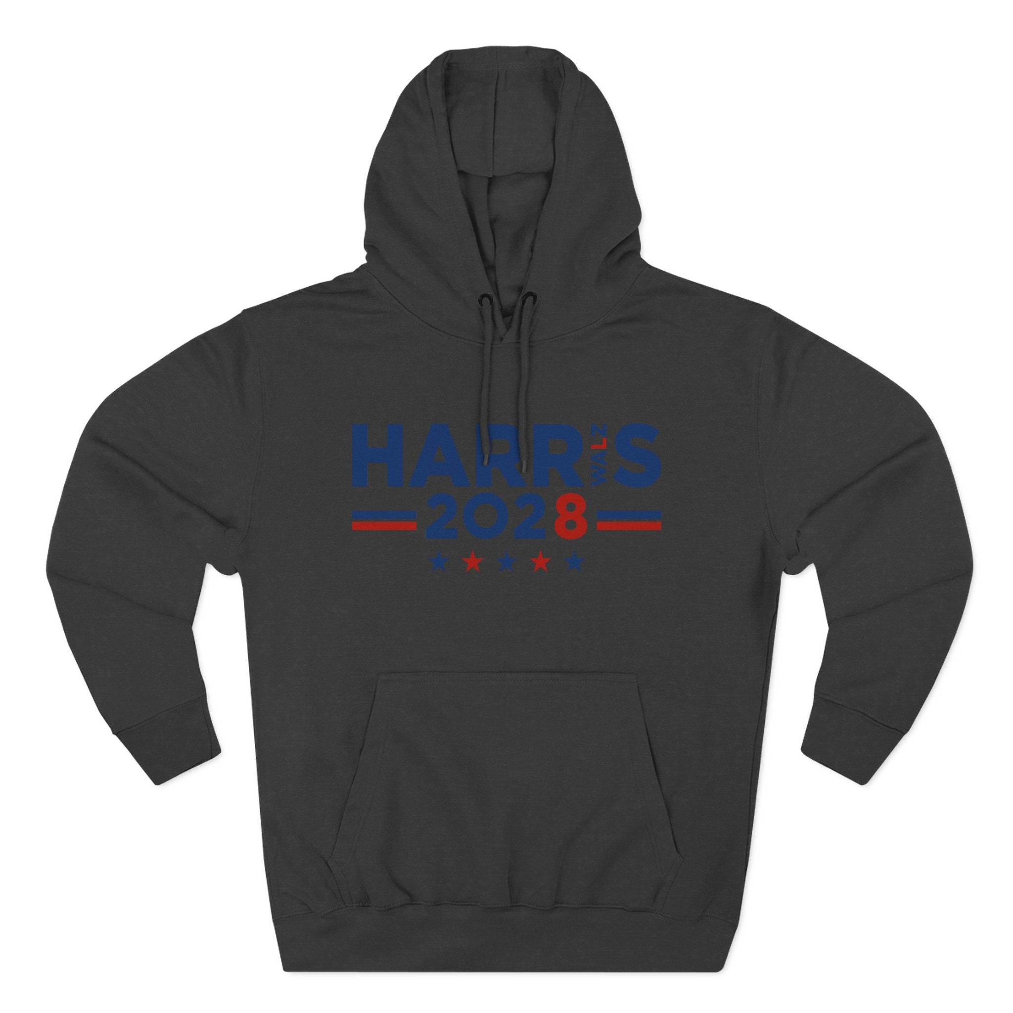 Premium Kamala Harris Tim Walz 2028 Pullover Hoodie