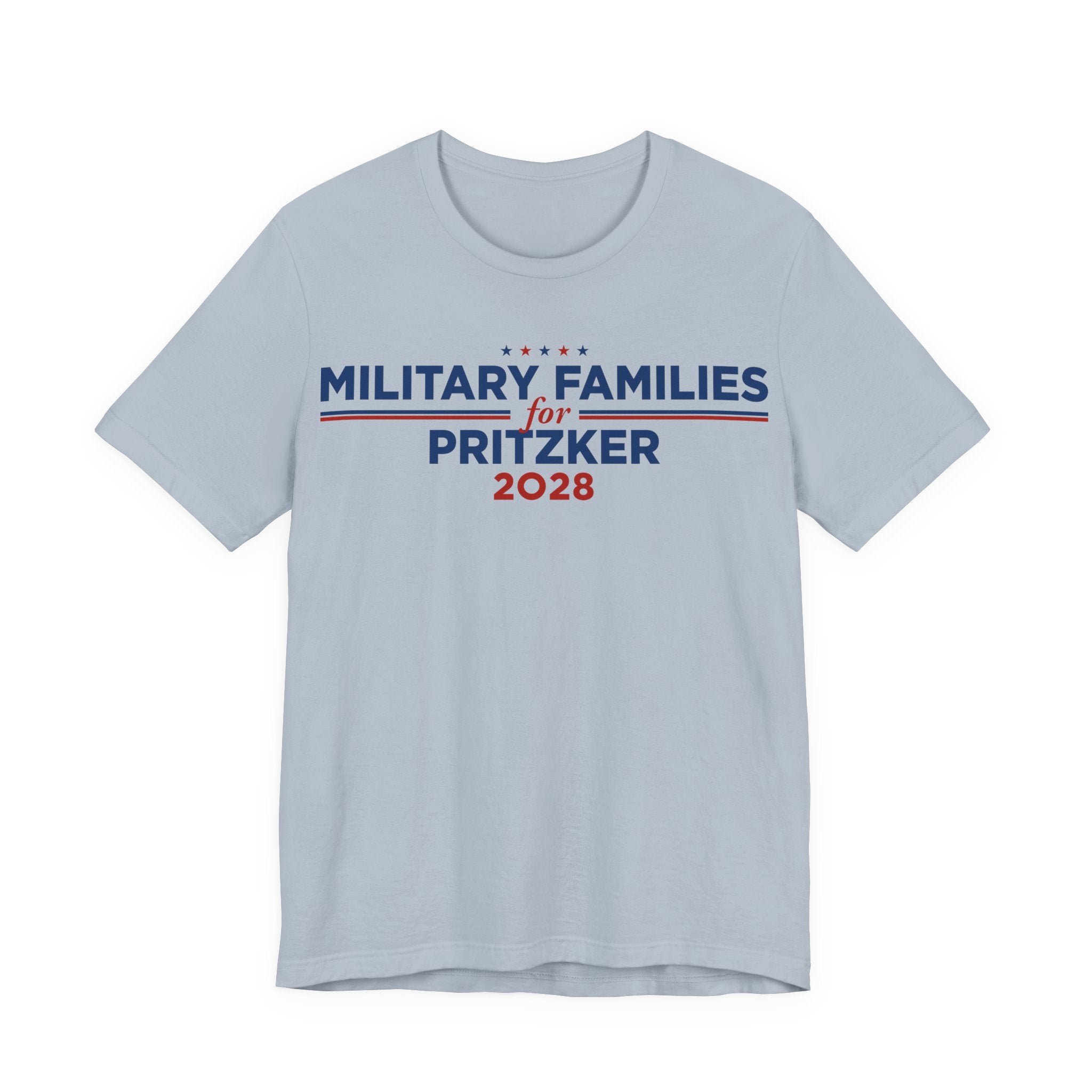 Military Families for J.B. Pritzker for President Campaign T-Shirt 2028