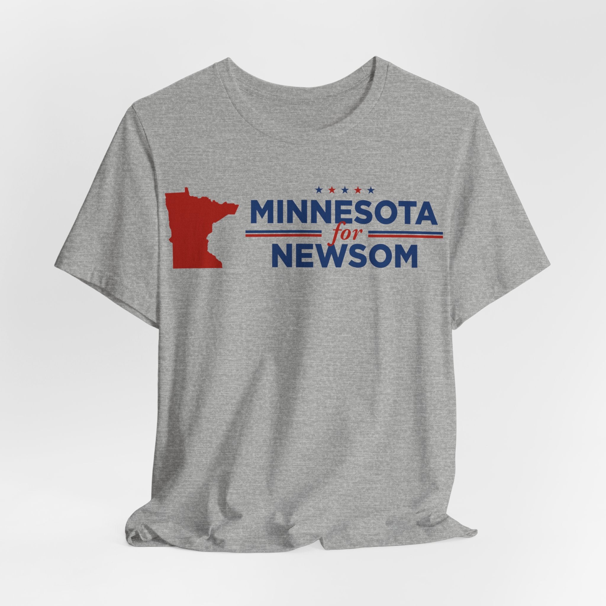 Minnesota for Gavin Newsom for President Campaign T-Shirt 2028