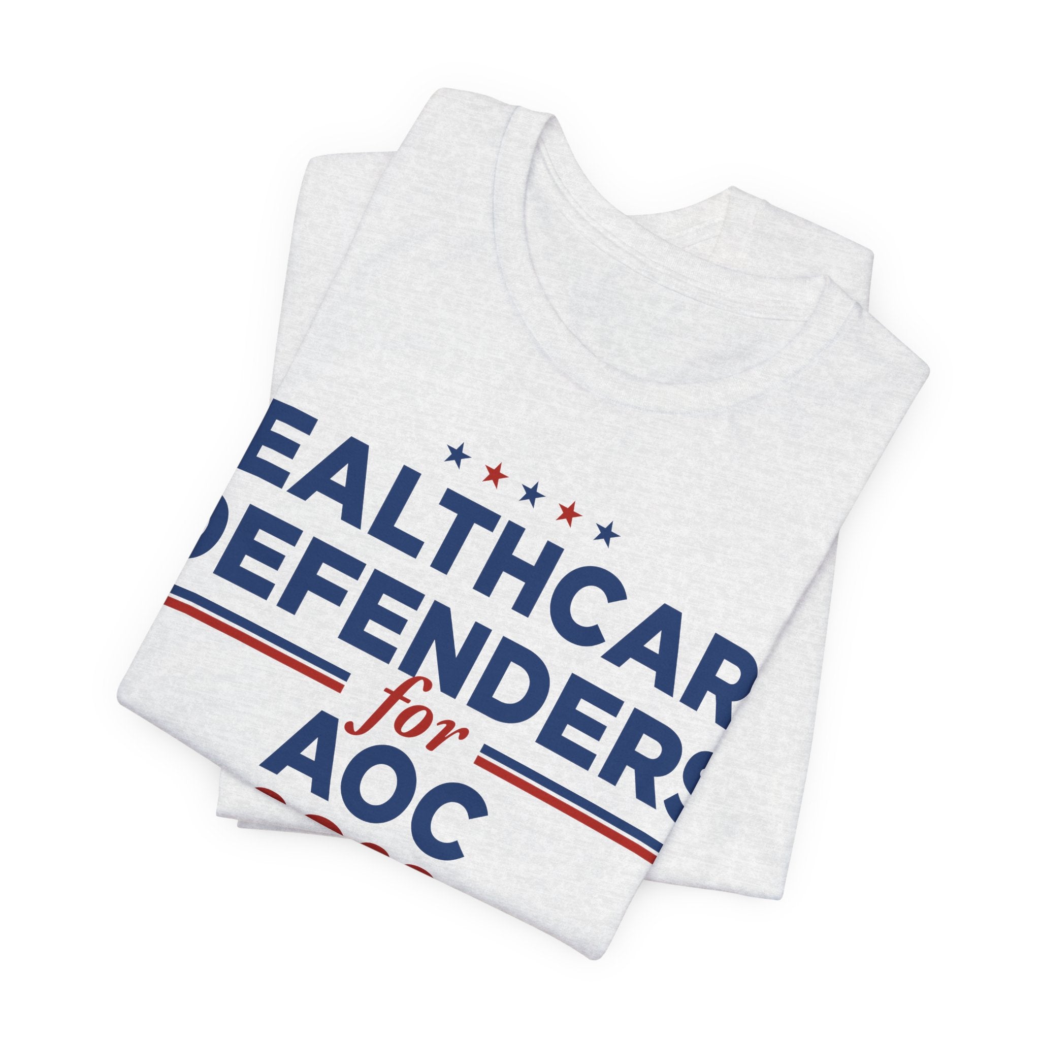 Healthcare Defenders for AOC for President Campaign T-Shirt 2028