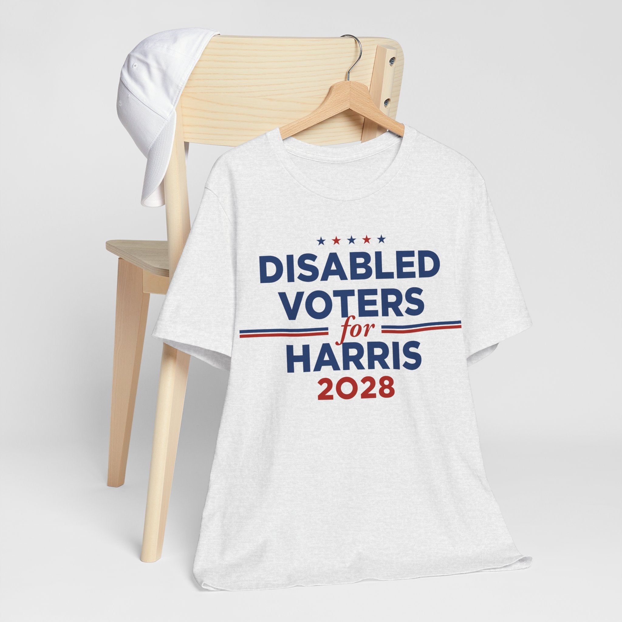 Disable Voters for Kamala Harris for President Campaign T-Shirt 2028