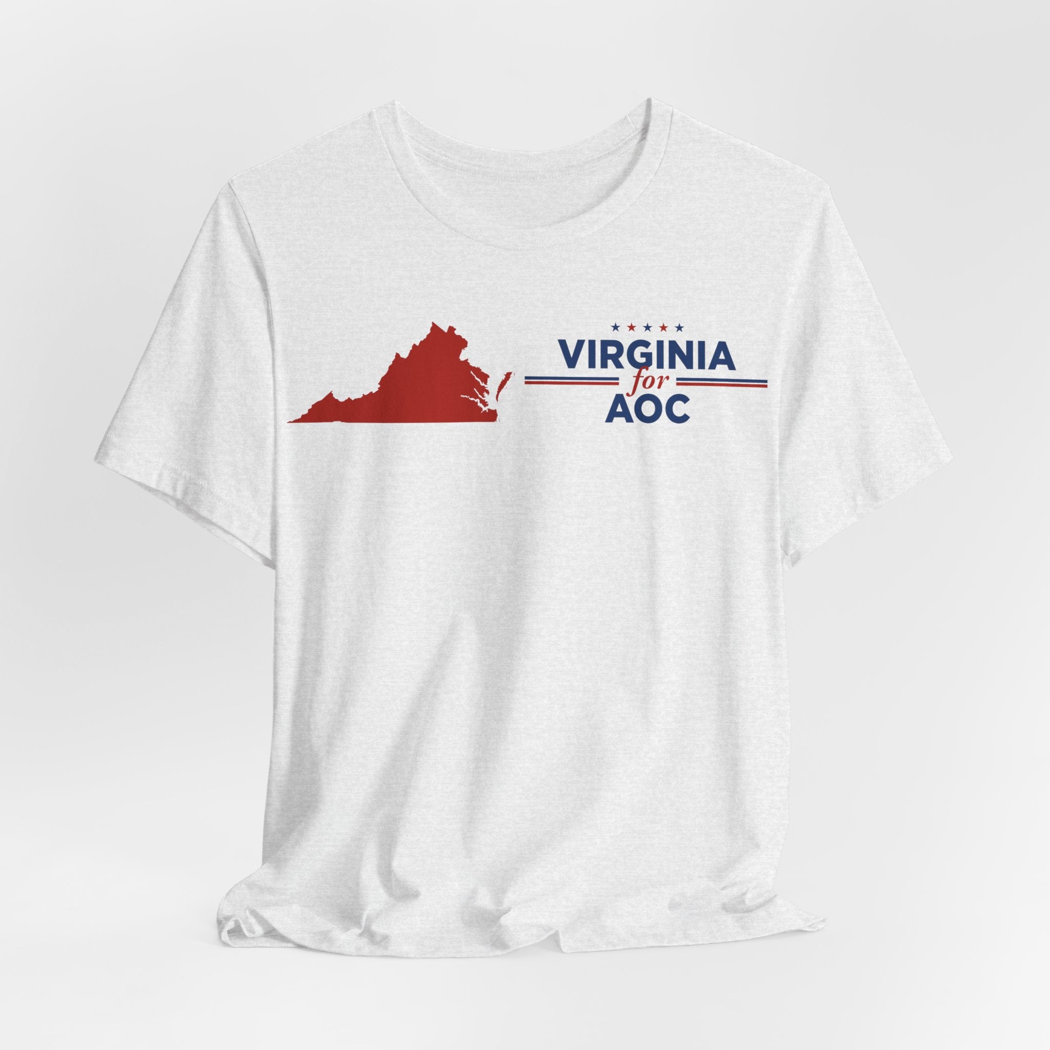 Virginia for AOC for President Campaign T-Shirt 2028