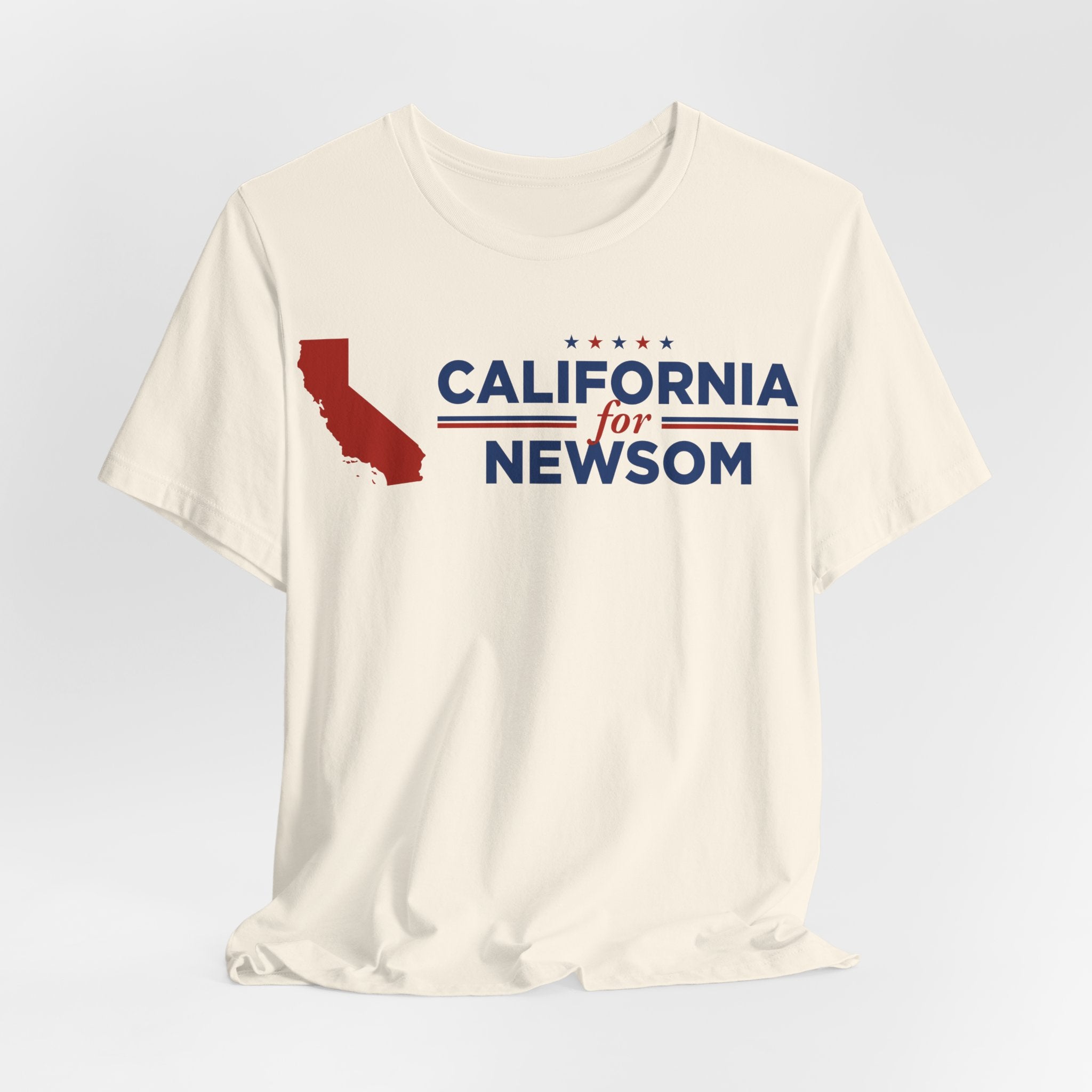 California for Gavin Newsom for President Campaign T-Shirt 2028