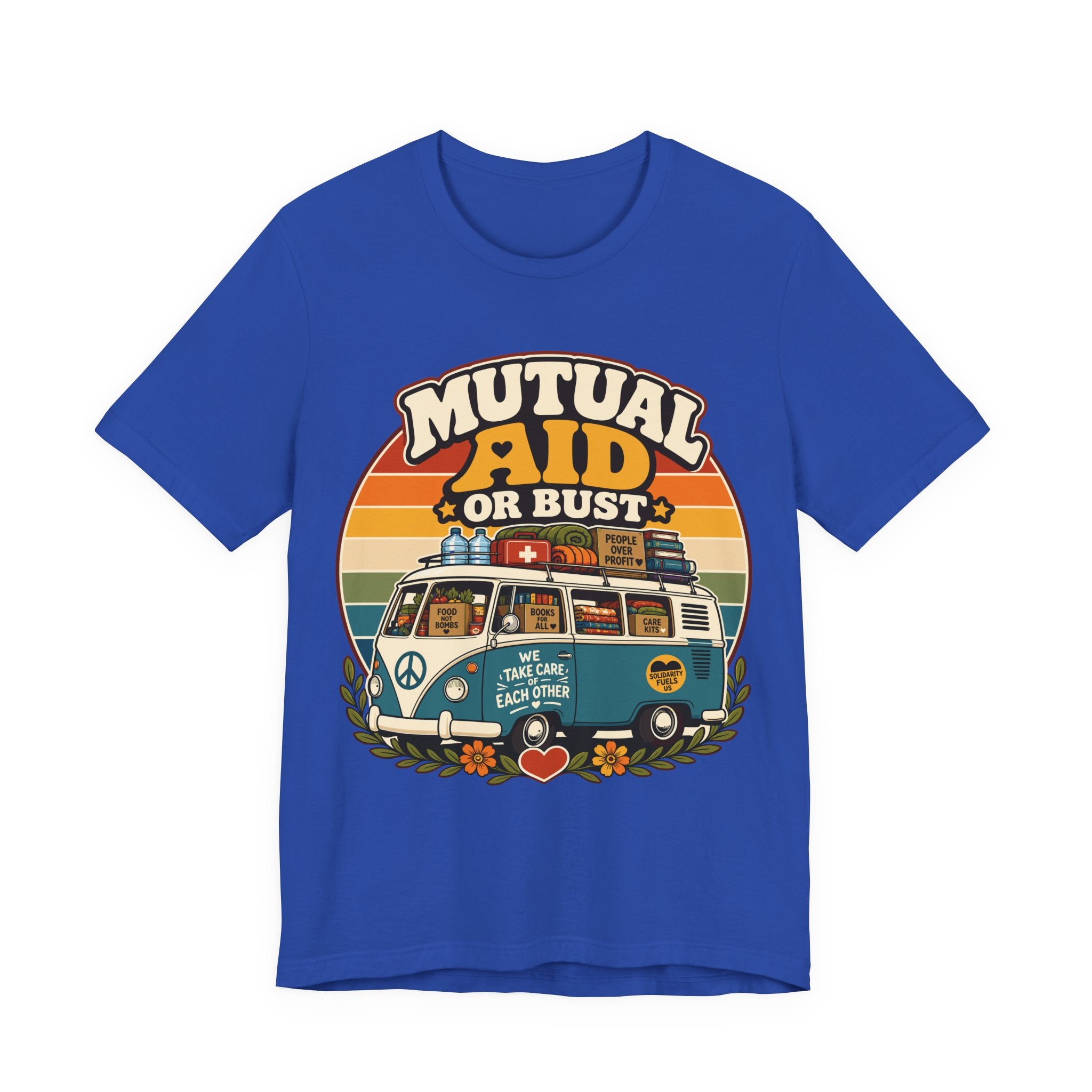 Community Care Caravan T-Shirt | Mutual Aid Progressive Graphic Tee