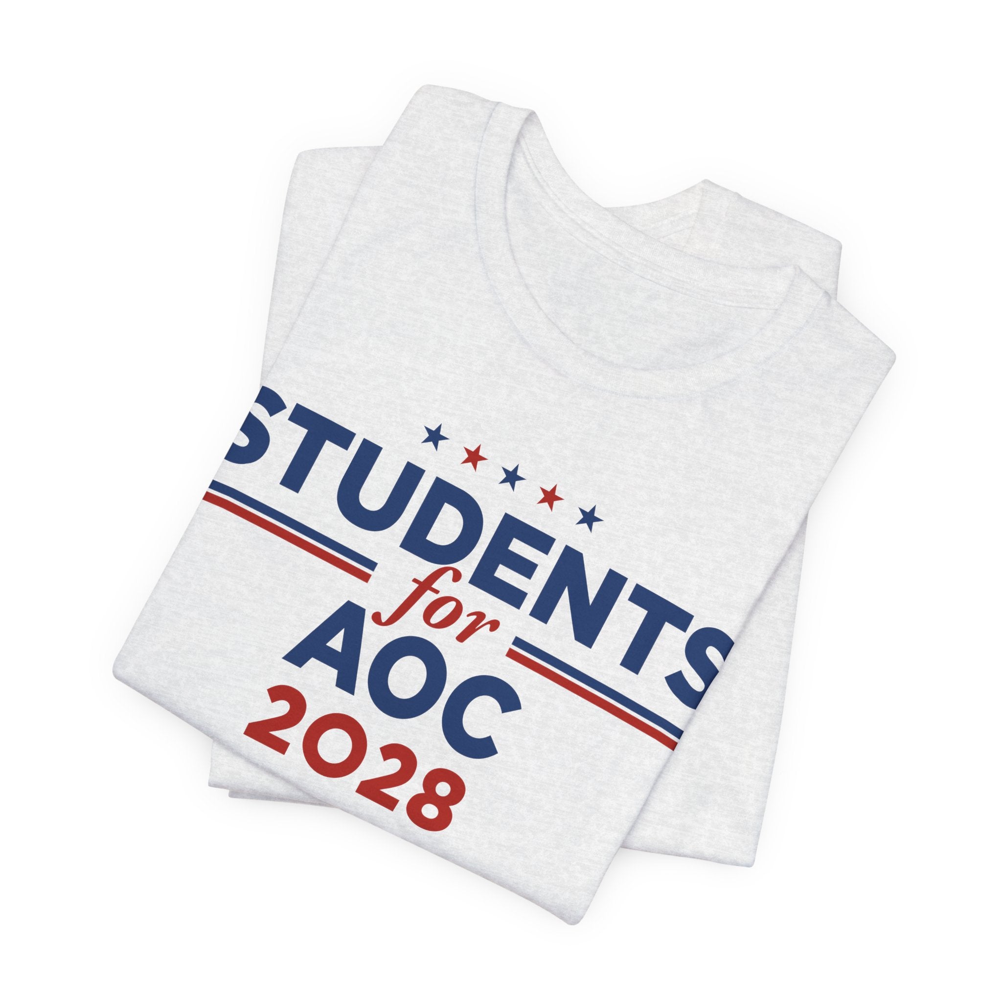 Students for AOC for President Campaign T-Shirt 2028