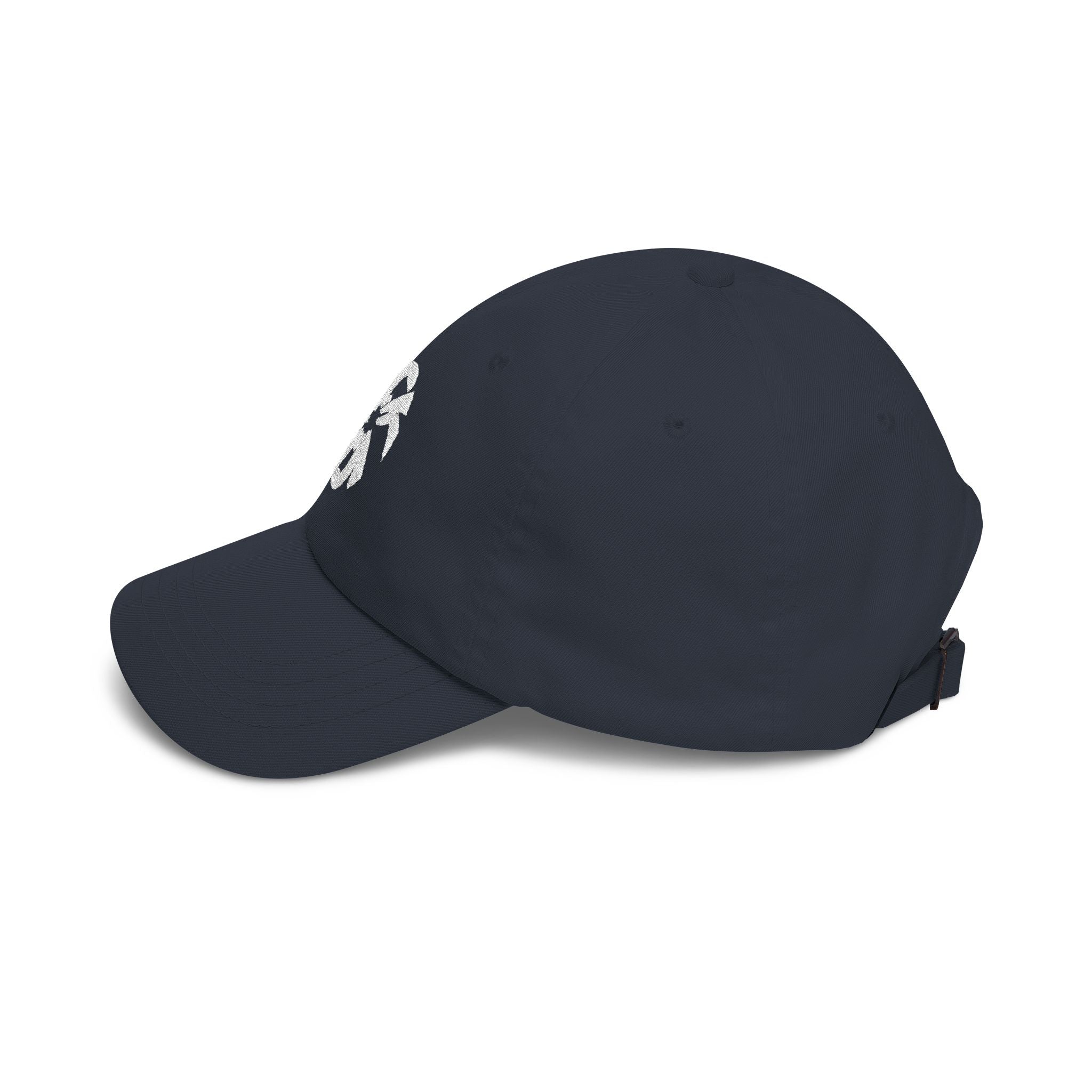 Dad Cap with FUCK ICE Spiral Logo - Minimal Casual Baseball Hat