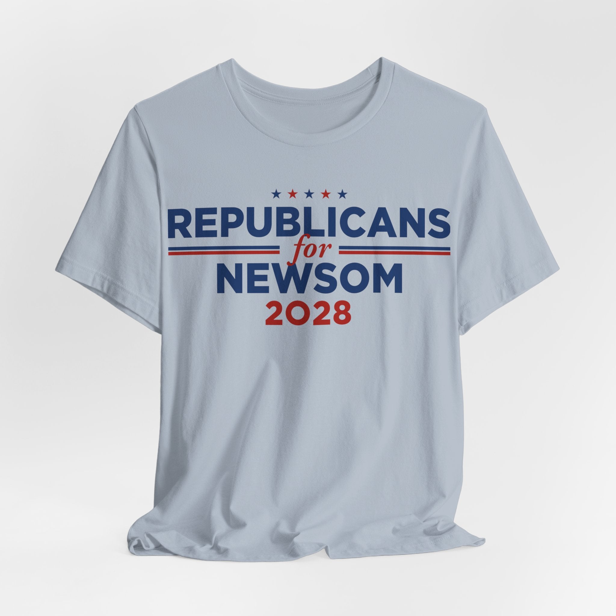 Republicans for Gavin Newsom Campaign T-Shirt for President 2028