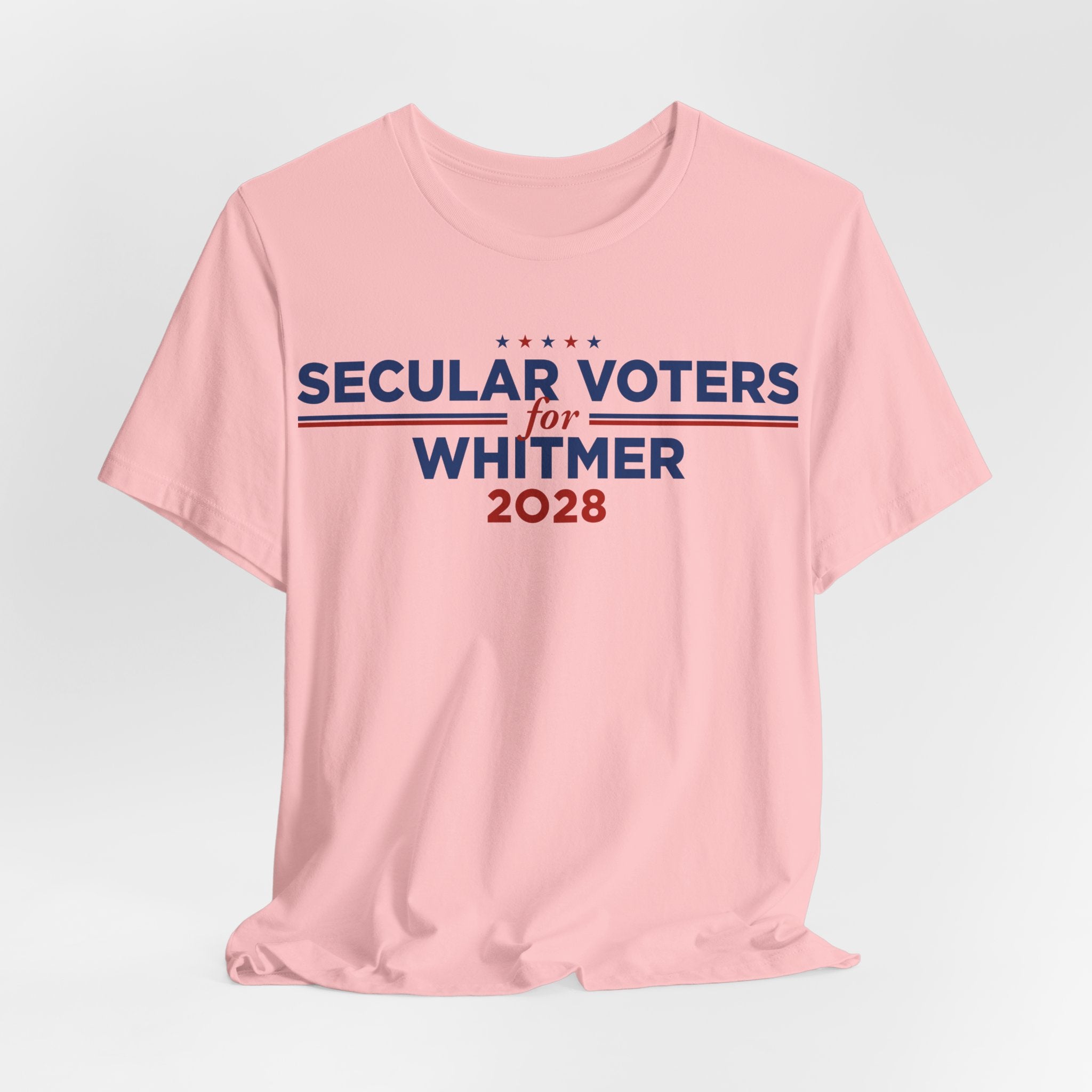 Secular Voters for Gretchen Whitmer for President Campaign T-Shirt 2028