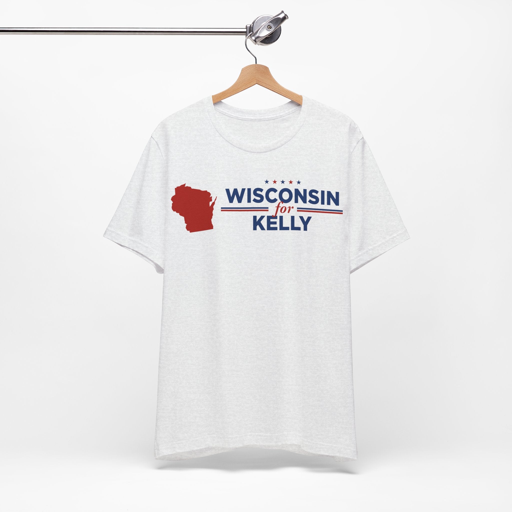 Wisconsin for Mark Kelly for President Campaign T-Shirt 2028