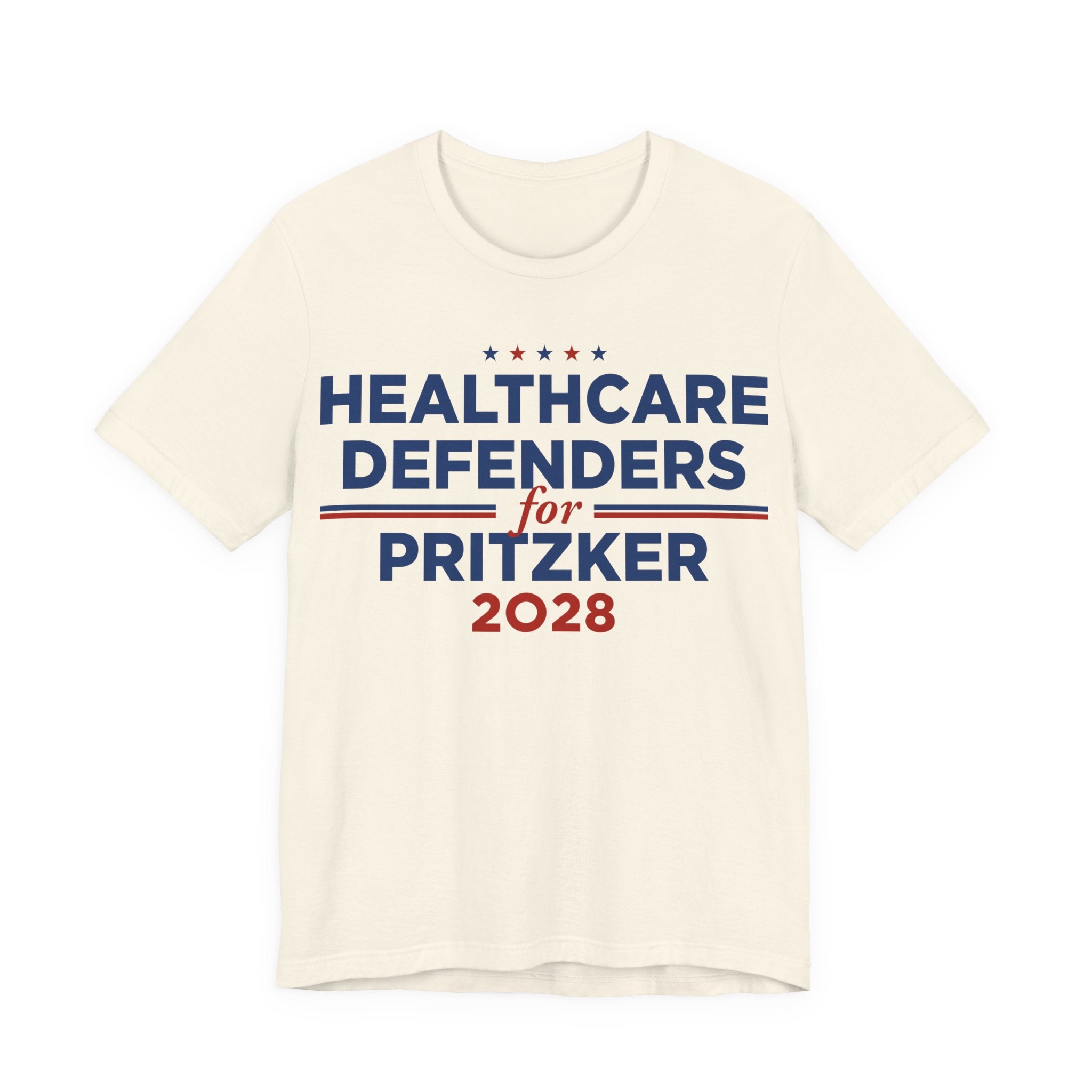 Healthcare Defenders for J.B. Pritzker for President Campaign T-Shirt 2028
