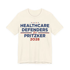 Healthcare Defenders for J.B. Pritzker for President Campaign T-Shirt 2028