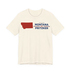 Montana for J.B. Pritzker for President Campaign T-Shirt 2028
