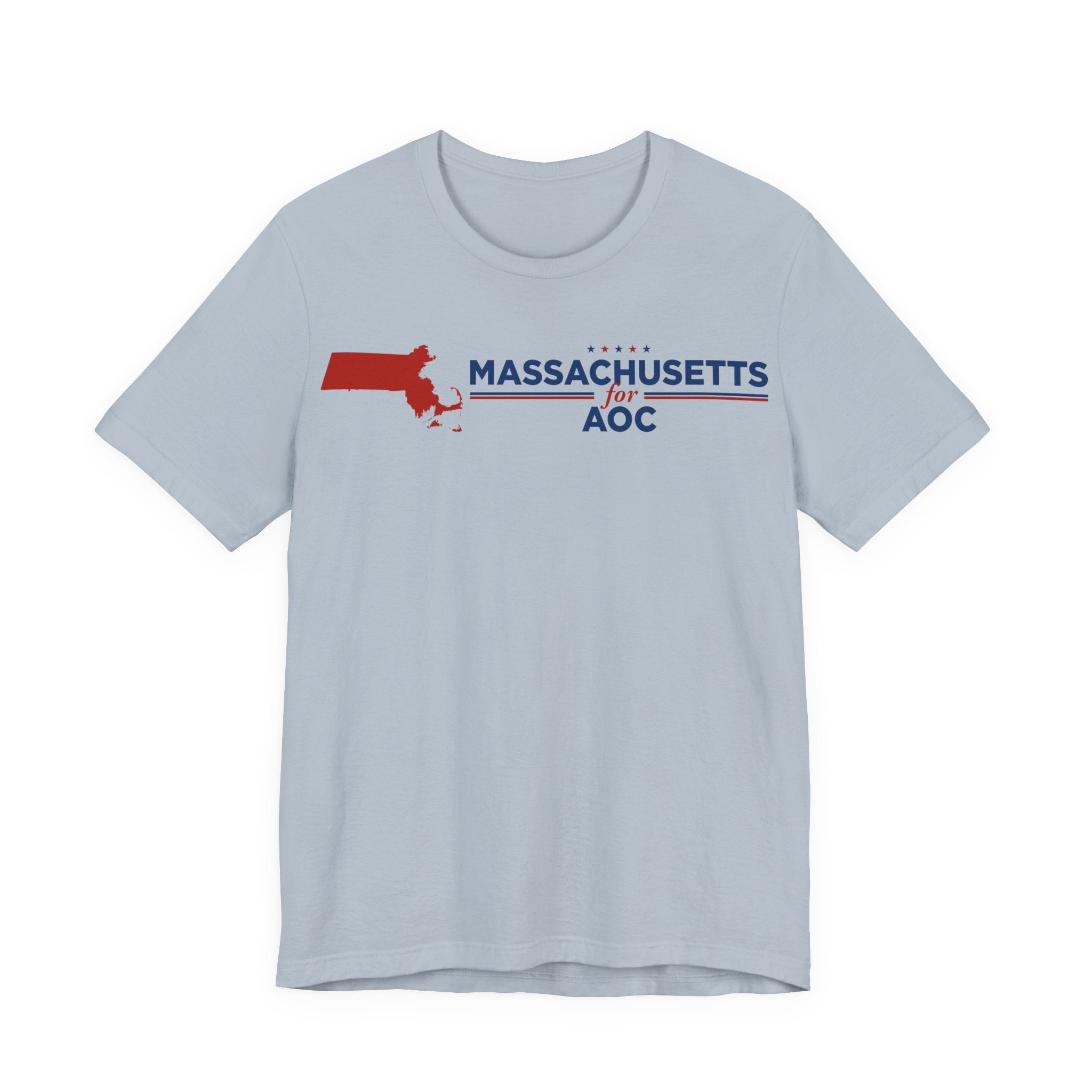 Massachusetts for AOC for President Campaign T-Shirt 2028