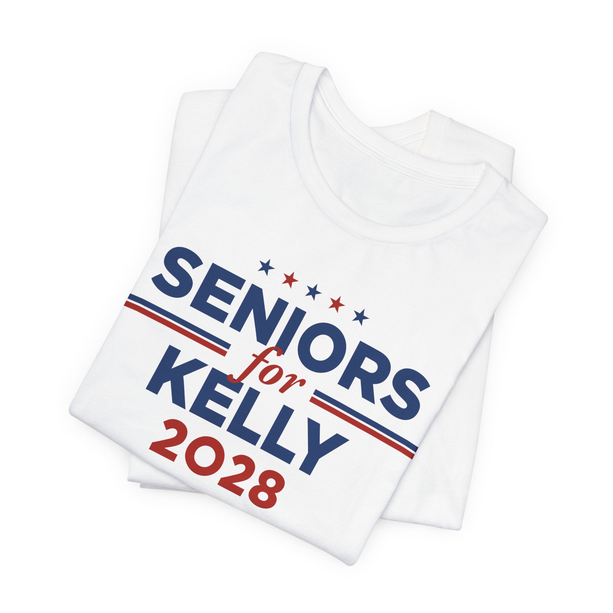 Seniors for Mark Kelly for President Campaign T-Shirt 2028