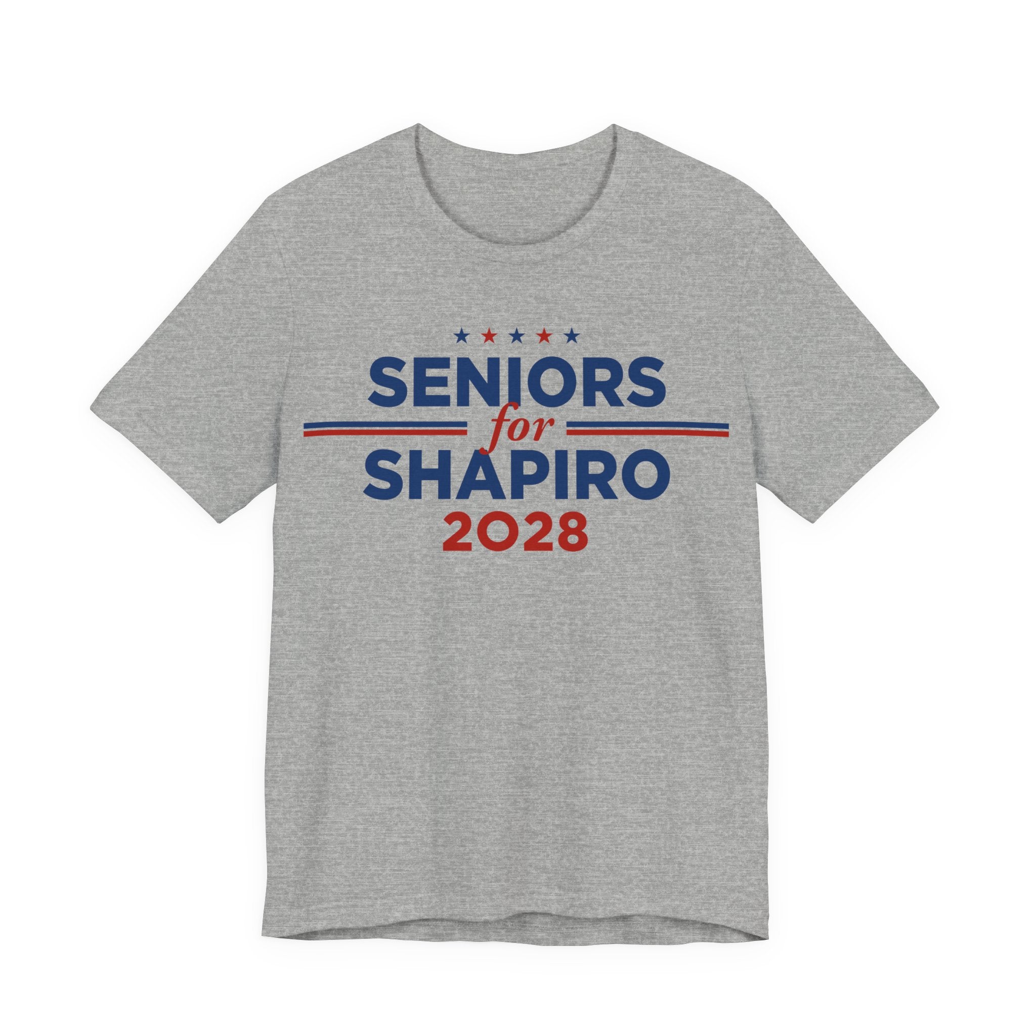 Seniors for Josh Shapiro for President Campaign T-Shirt 2028