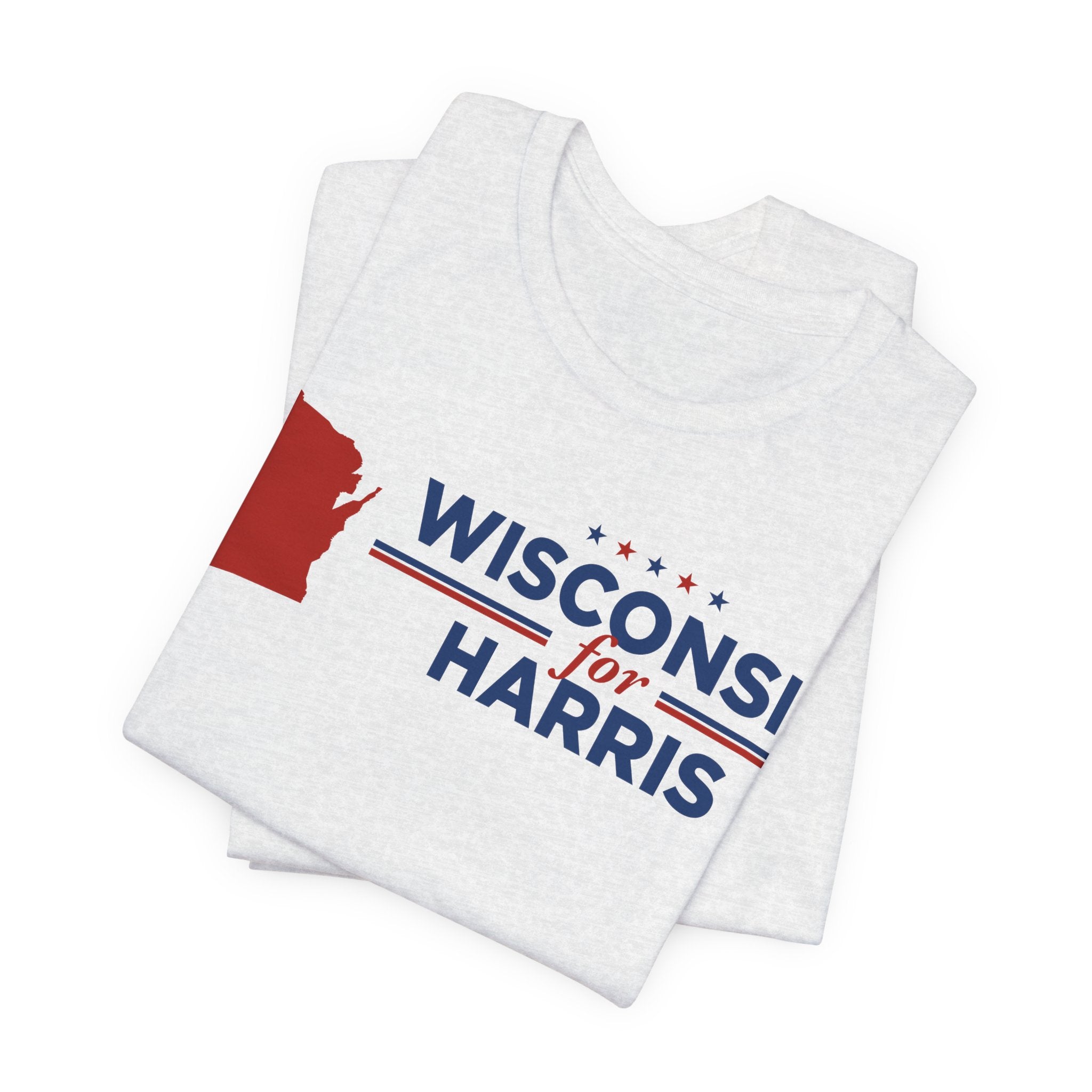 Wisconsin for Kamala Harris for President Campaign T-Shirt 2028