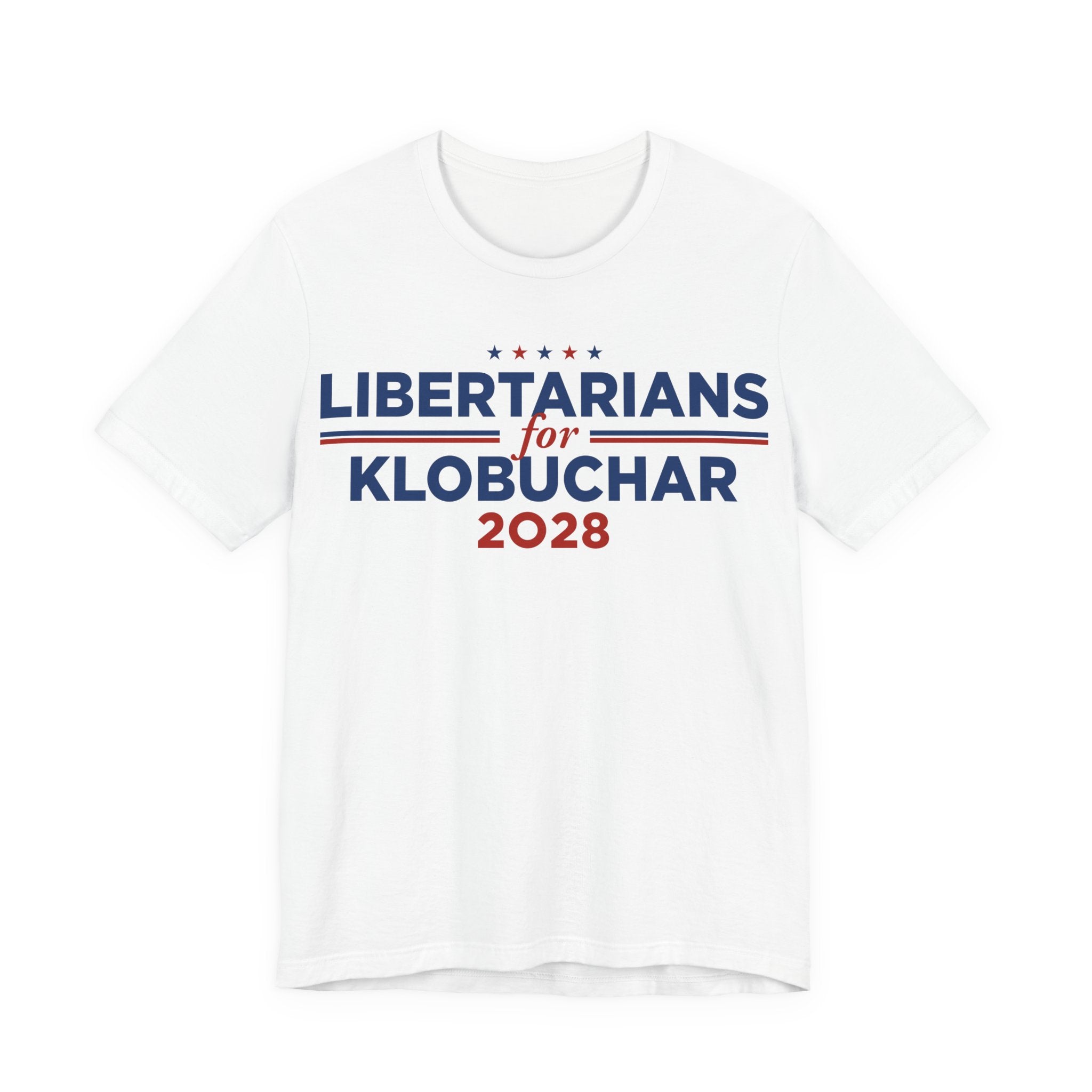 Libertarians for Amy Klobuchar for President Campaign T-Shirt 2028