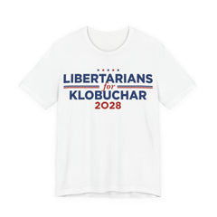 Libertarians for Amy Klobuchar for President Campaign T-Shirt 2028