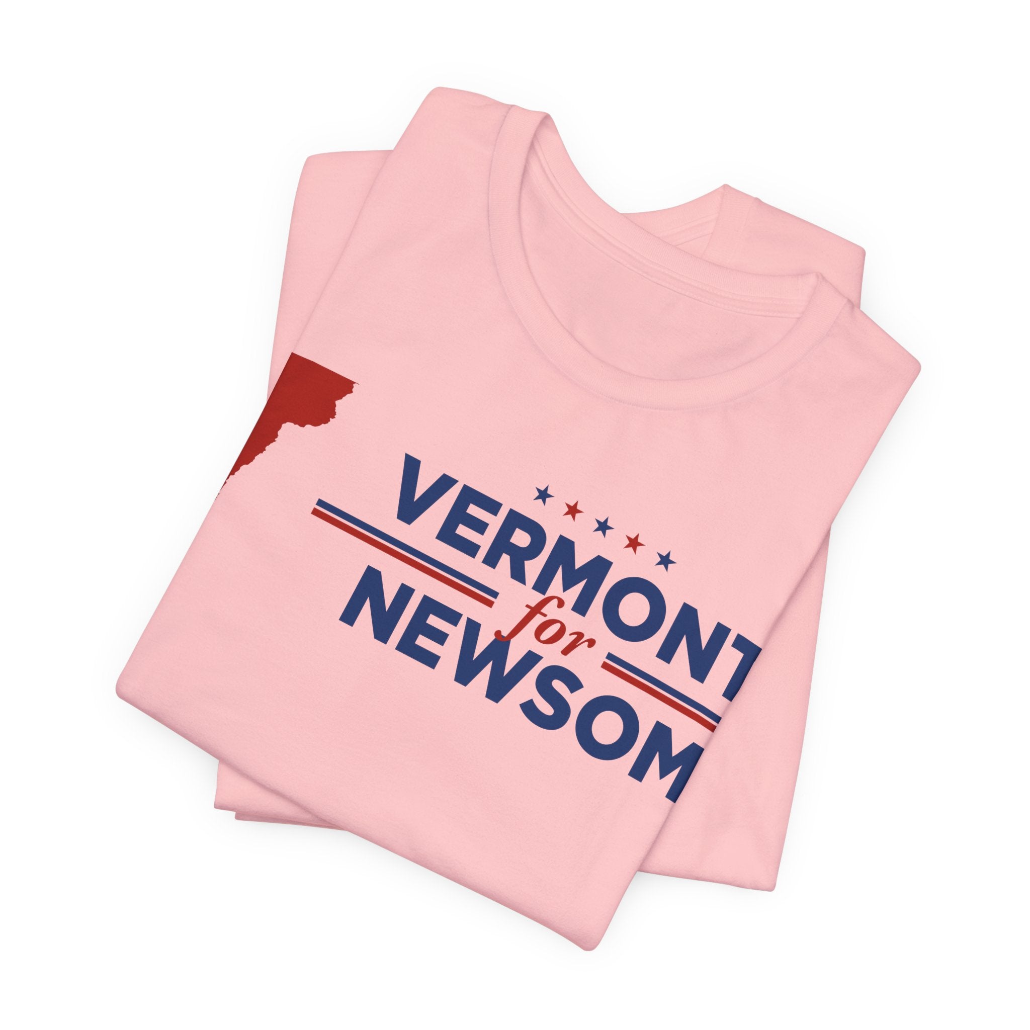 Vermont for Gavin Newsom for President Campaign T-Shirt 2028