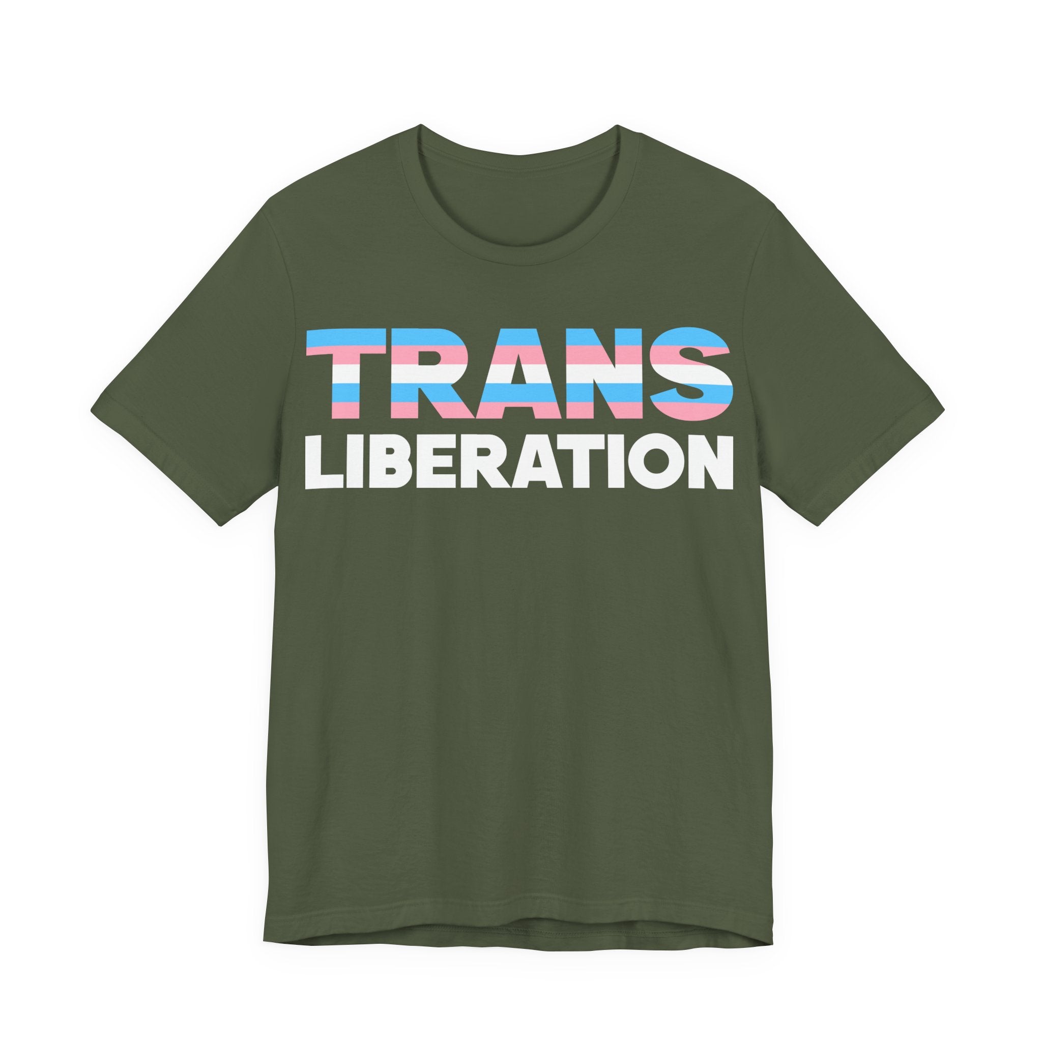 Trans Liberation T-Shirt – Trans Pride Graphic Tee – LGBTQ+ Activist Shirt