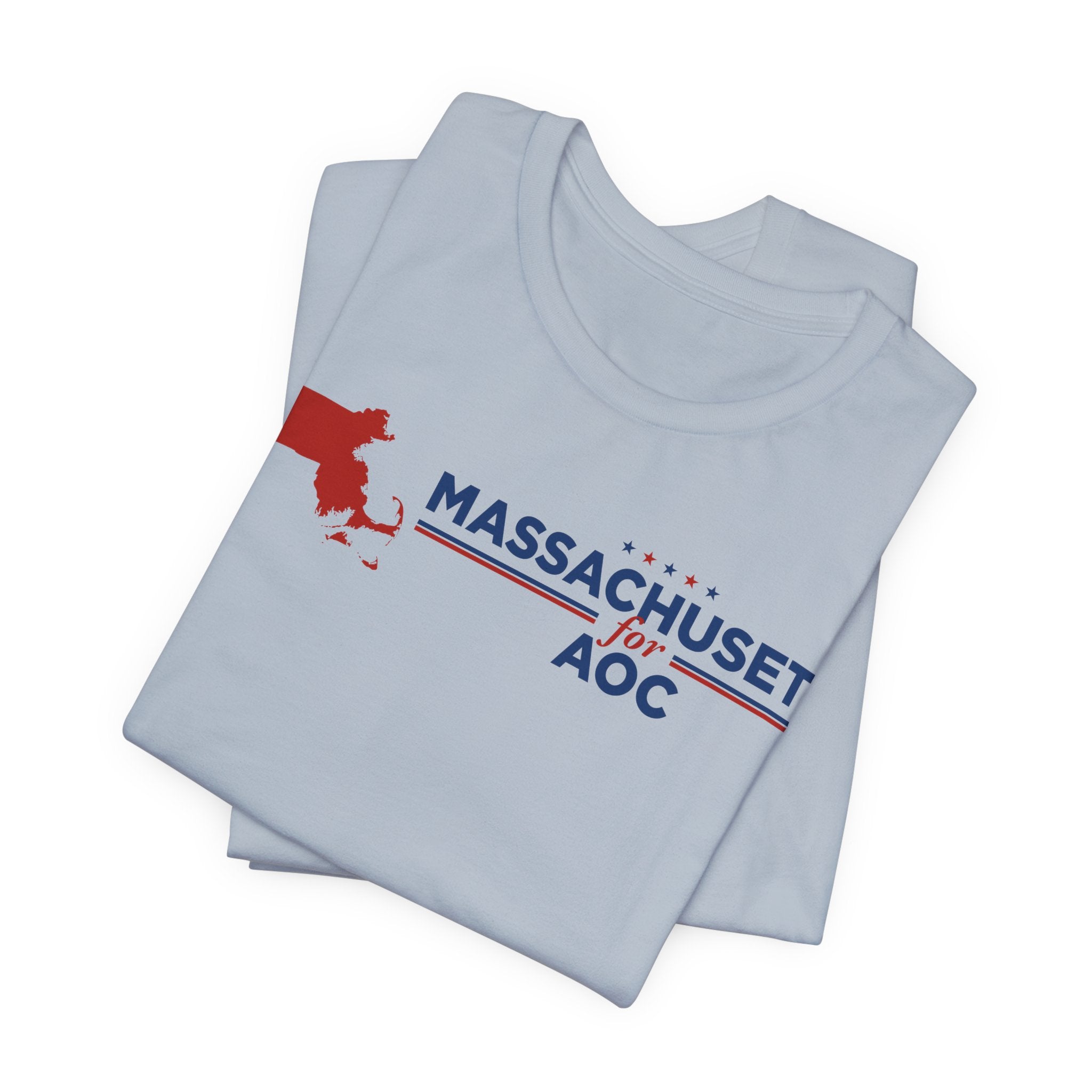 Massachusetts for AOC for President Campaign T-Shirt 2028