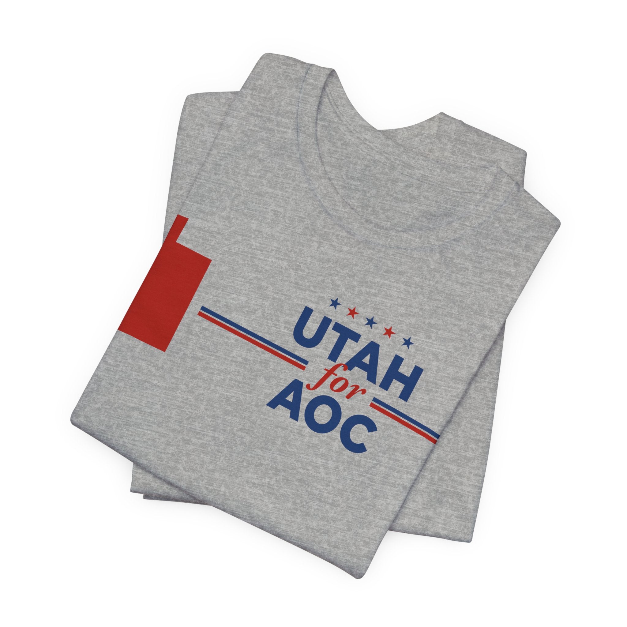 Utah for AOC for President Campaign T-Shirt 2028