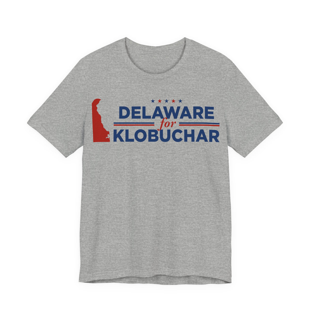 Delaware for Amy Klobuchar for President Campaign T-Shirt 2028