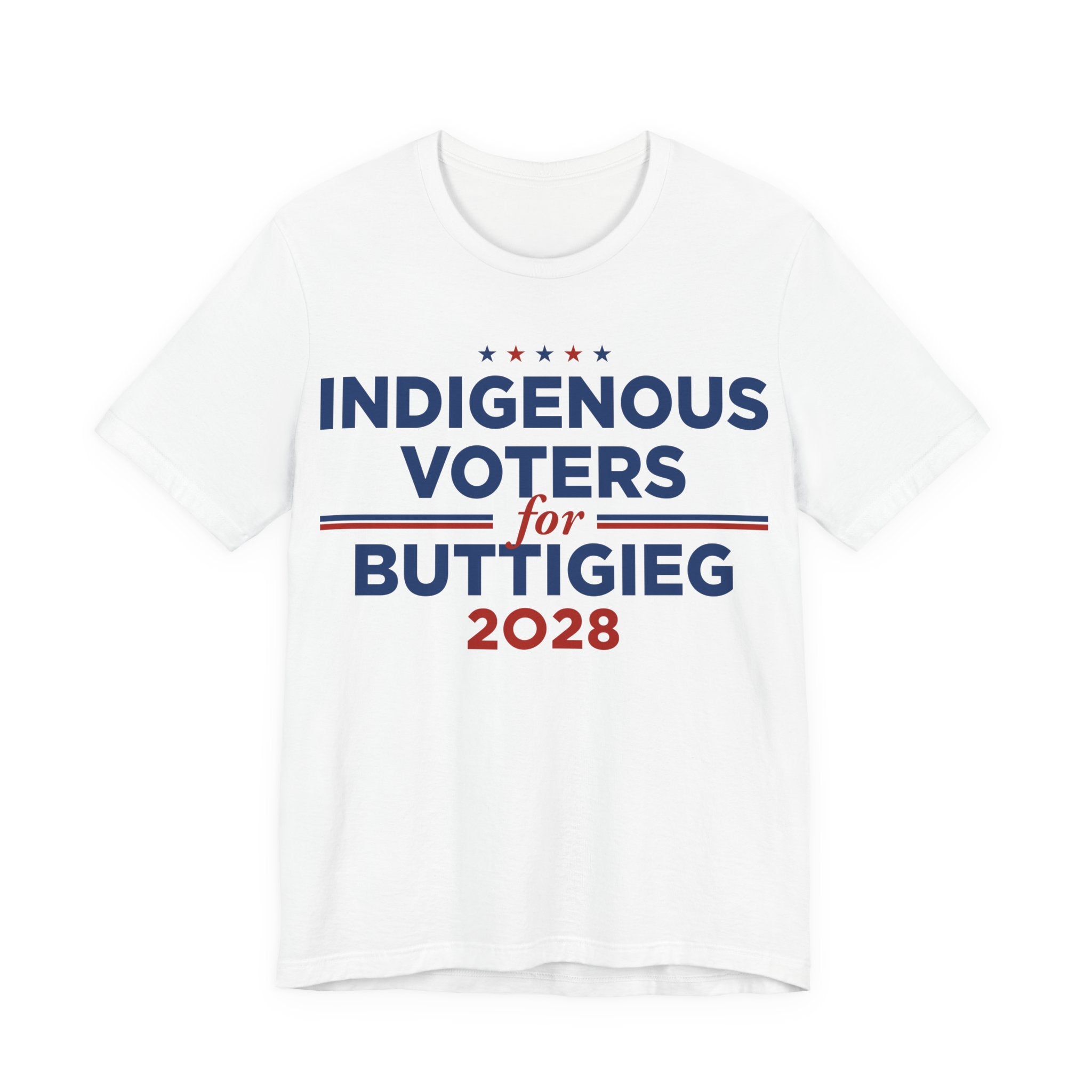 Indigenous Voters / Native Americans for Pete Buttigieg for President Campaign T-Shirt 2028