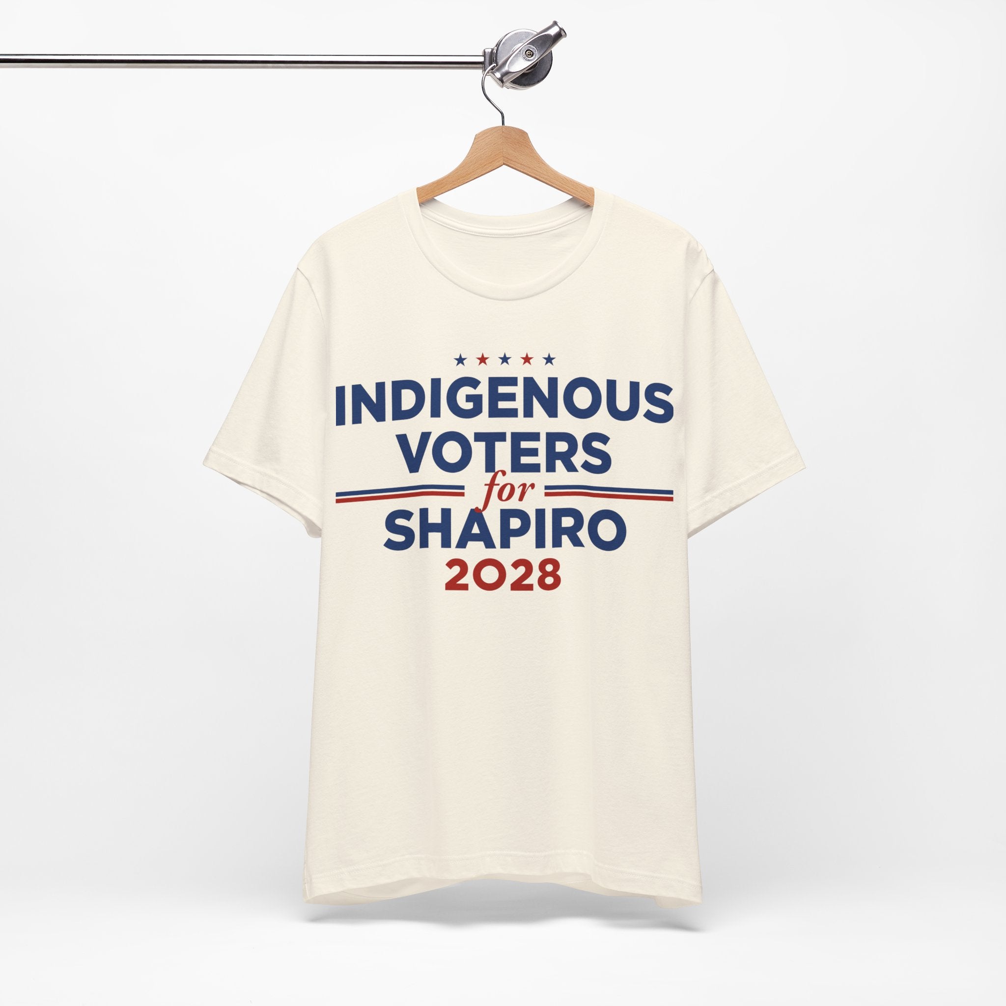 Indigenous Voters / Native Americans for Josh Shapiro for President Campaign T-Shirt 2028