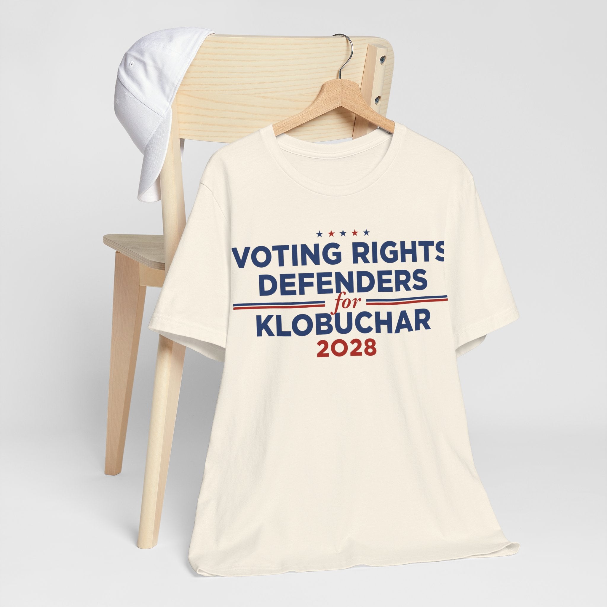 Voting Rights Defenders for Amy Klobuchar for President Campaign T-Shirt 2028