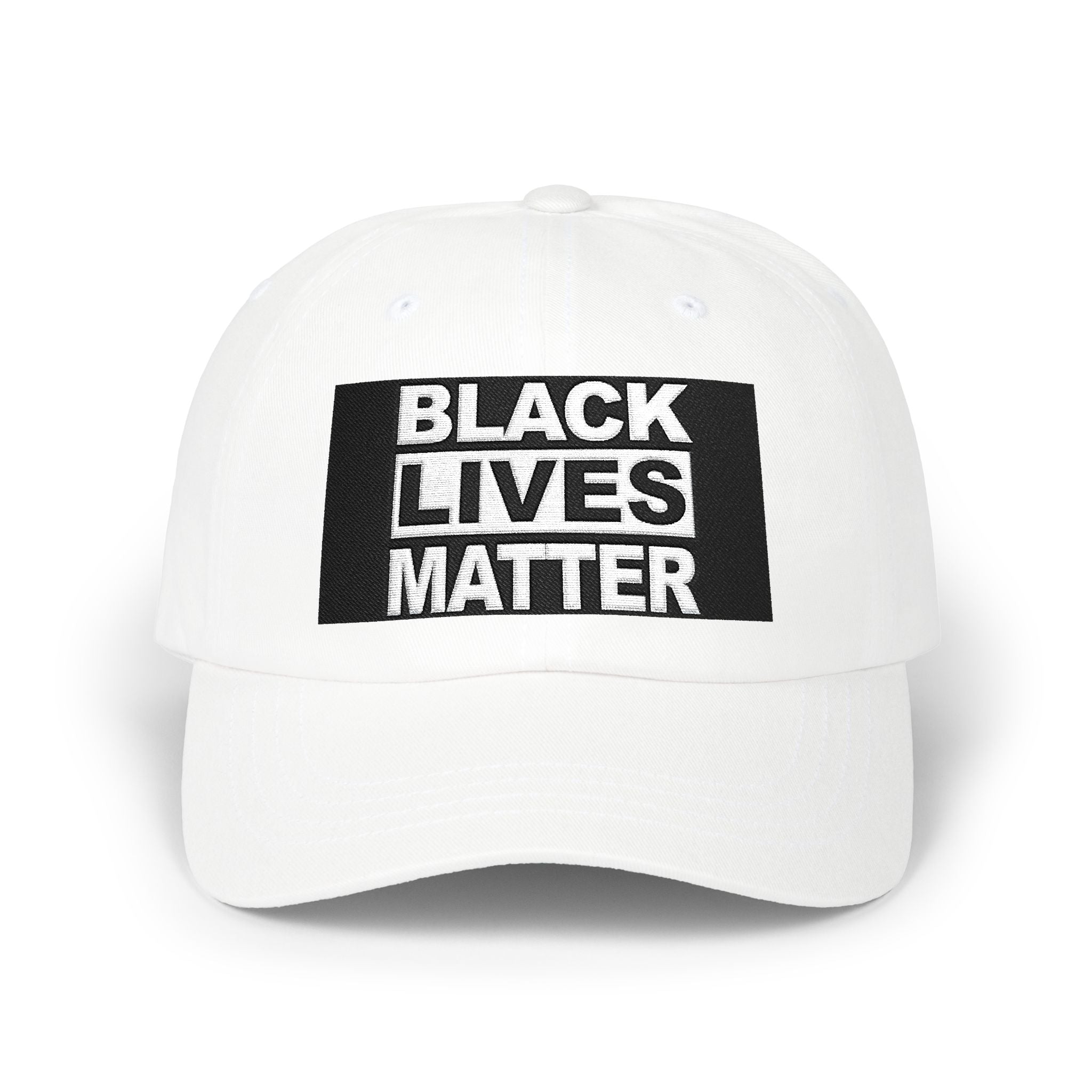 Black Lives Matter Embroidered Vintage Dad Hat