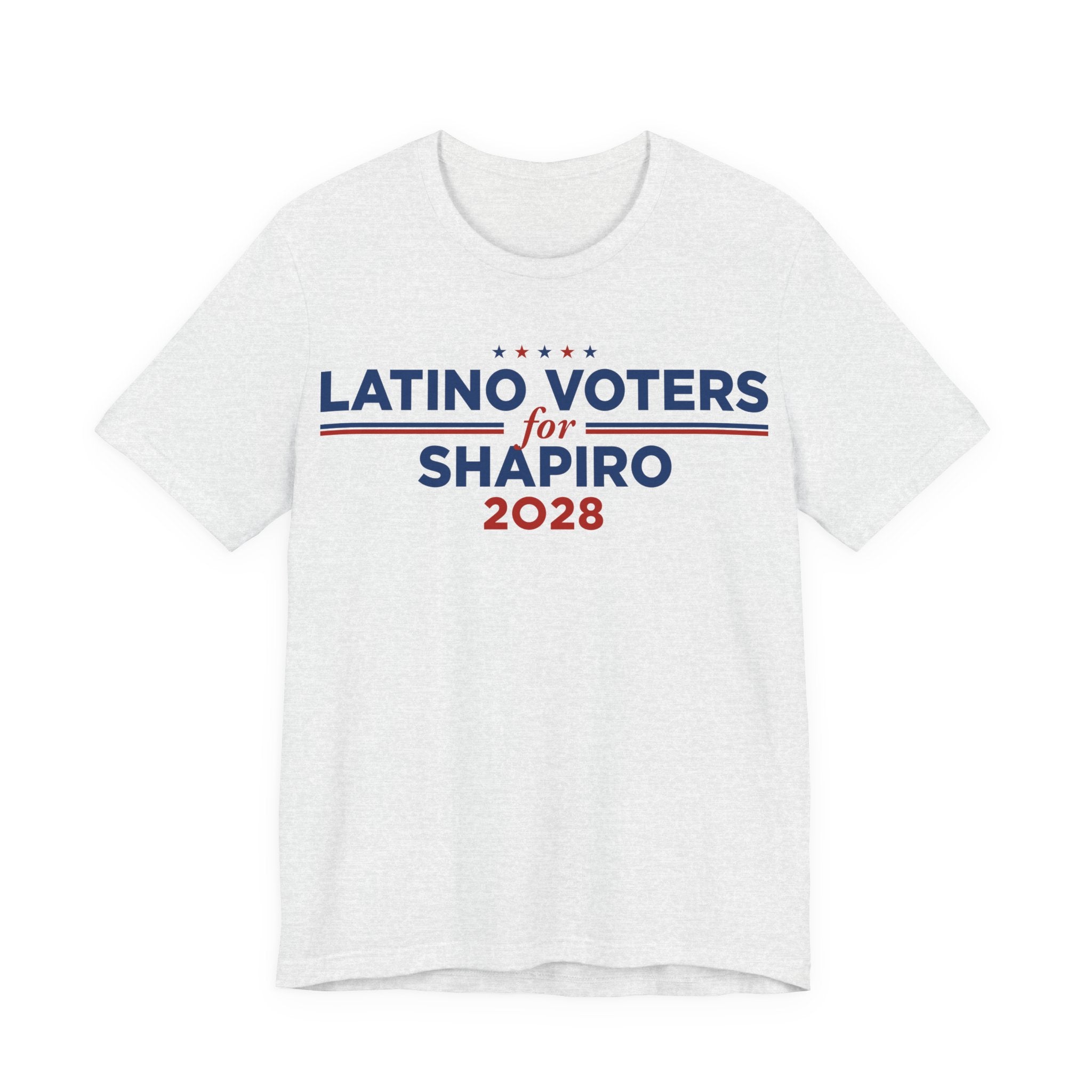 Latino Voters for Josh Shapiro for President Campaign T-Shirt 2028