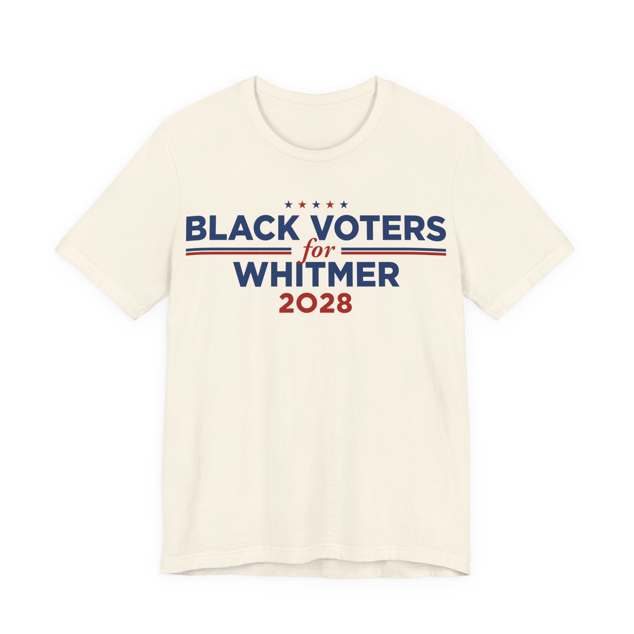 Black Voters for Gretchen Whitmer Campaign T-Shirt for President 2028