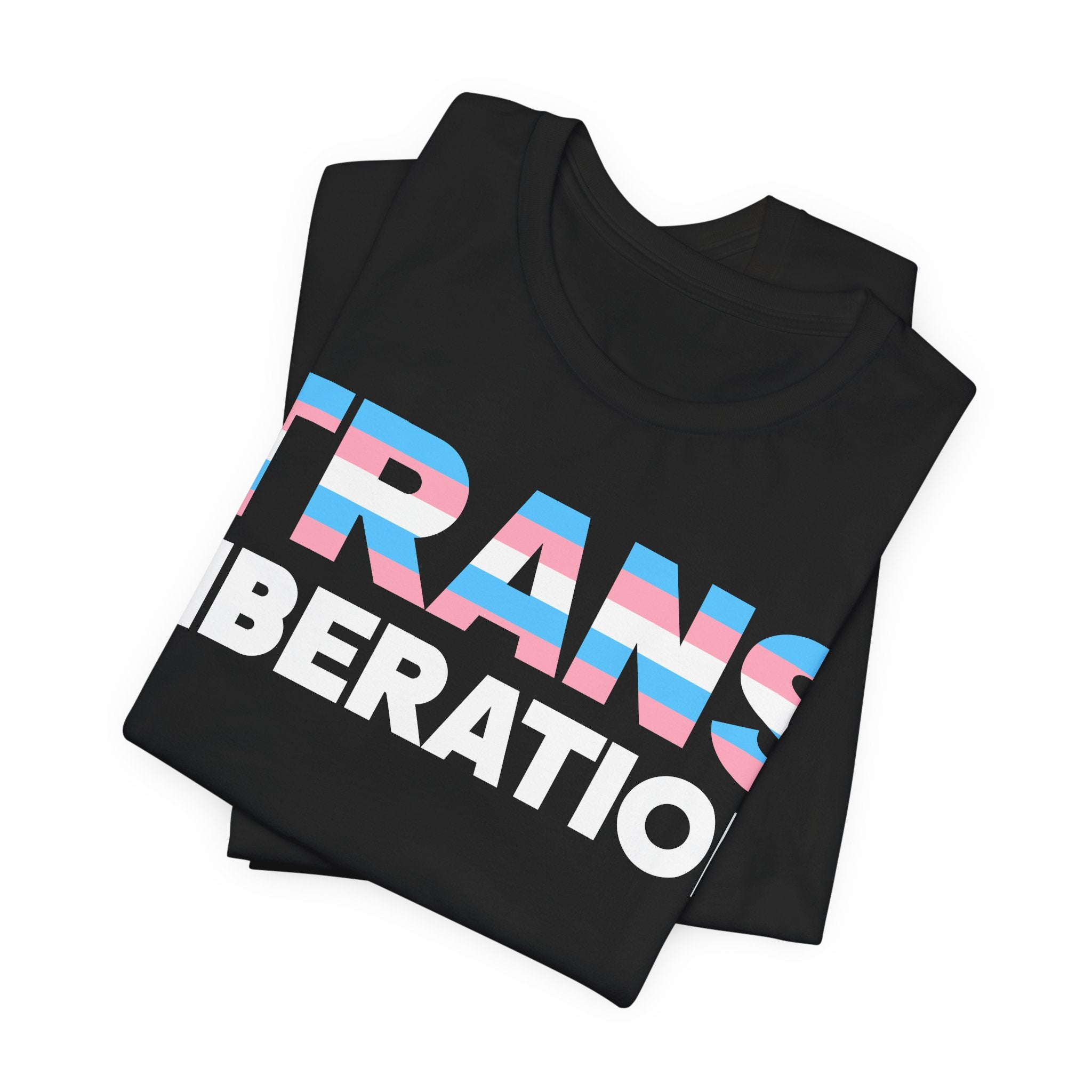 Trans Liberation T-Shirt – Trans Pride Graphic Tee – LGBTQ+ Activist Shirt