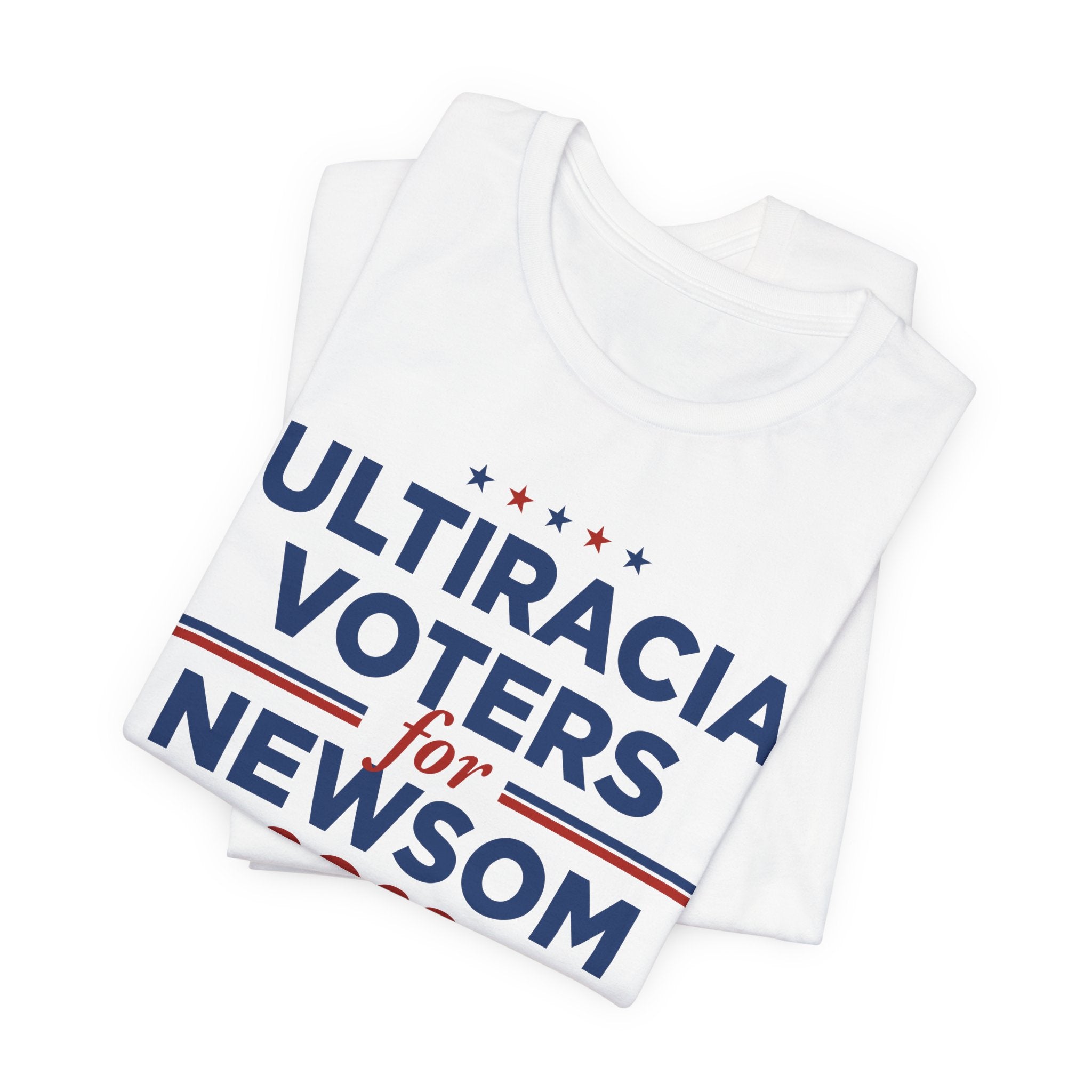 Multiracial Voters for Gavin Newsom for President Campaign T-Shirt 2028
