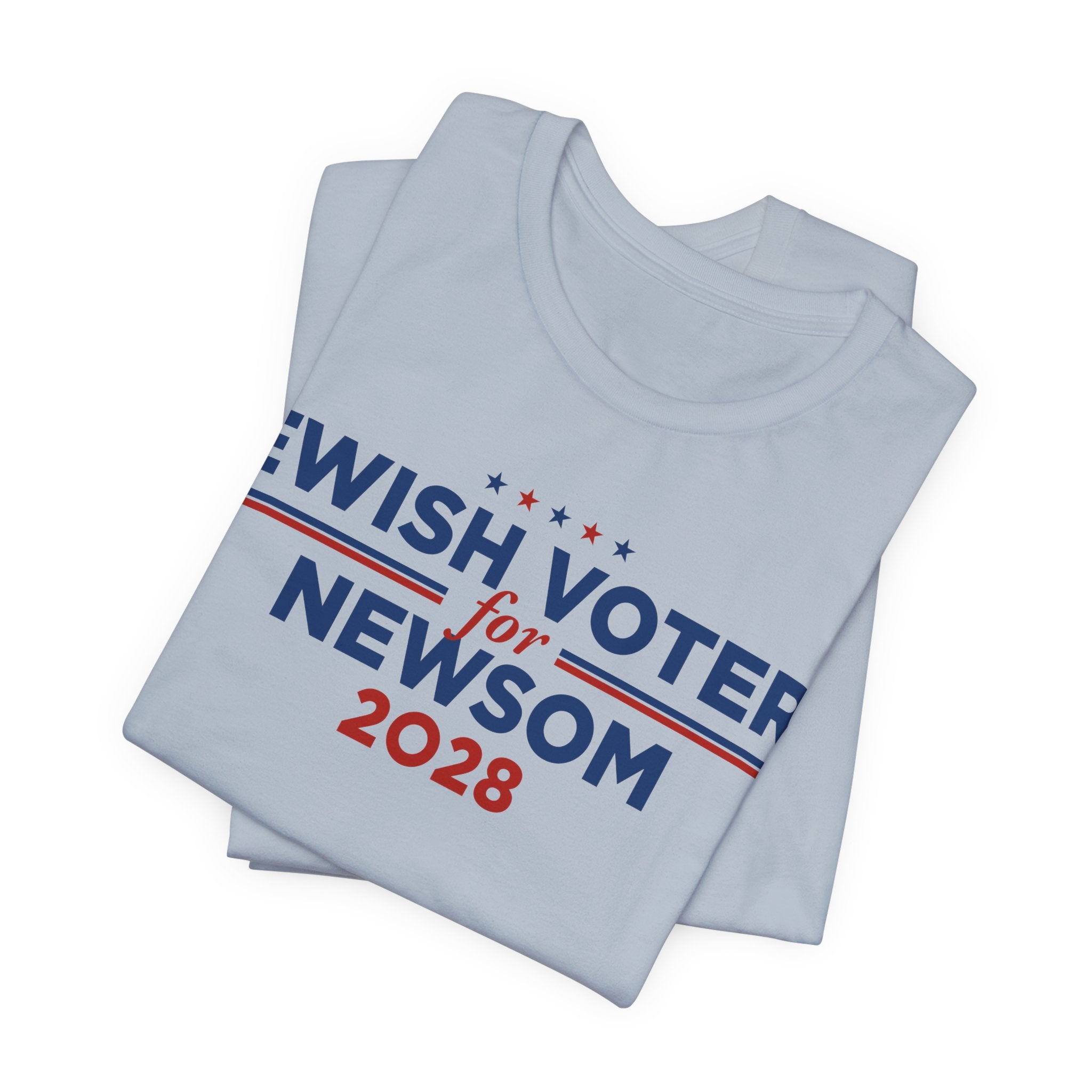 Jewish Voters for Gavin Newsom for President Campaign T-Shirt 2028
