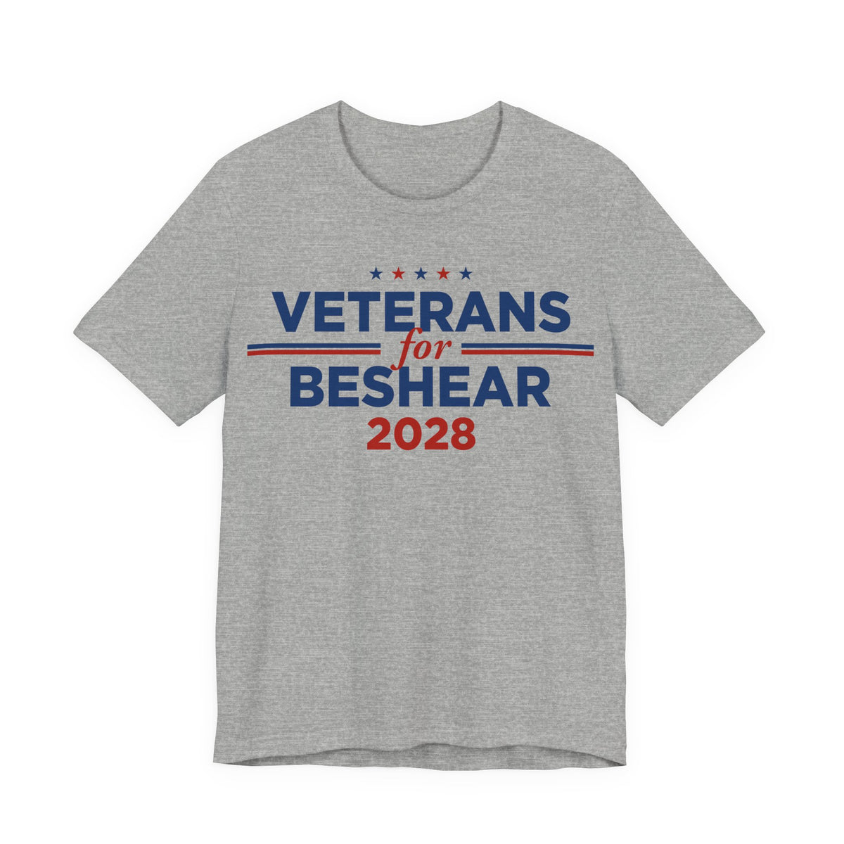 Veterans for Andy Beshear for President Campaign T-Shirt 2028