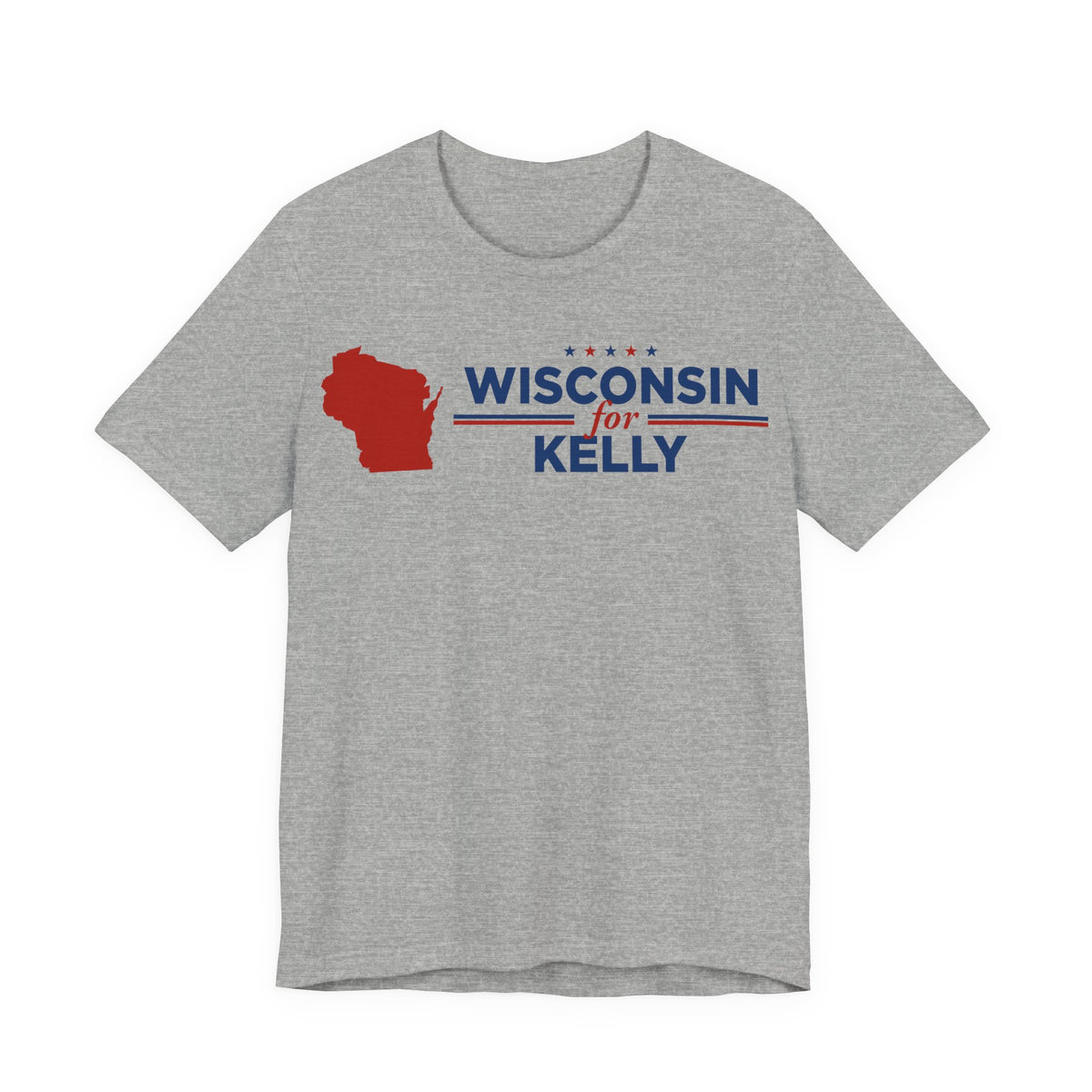 Wisconsin for Mark Kelly for President Campaign T-Shirt 2028