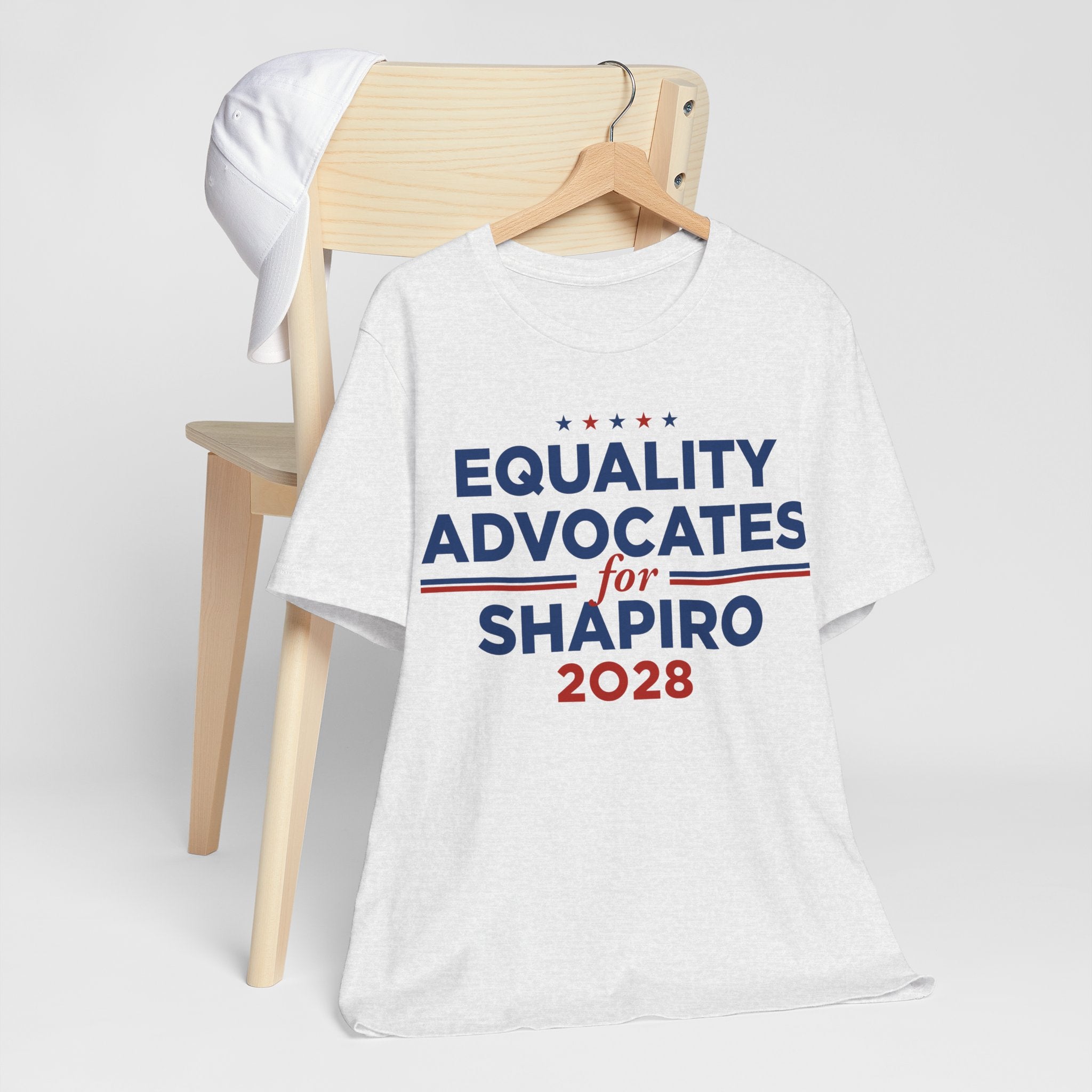 Equality Advocates for Josh Shapiro for President Campaign T-Shirt 2028