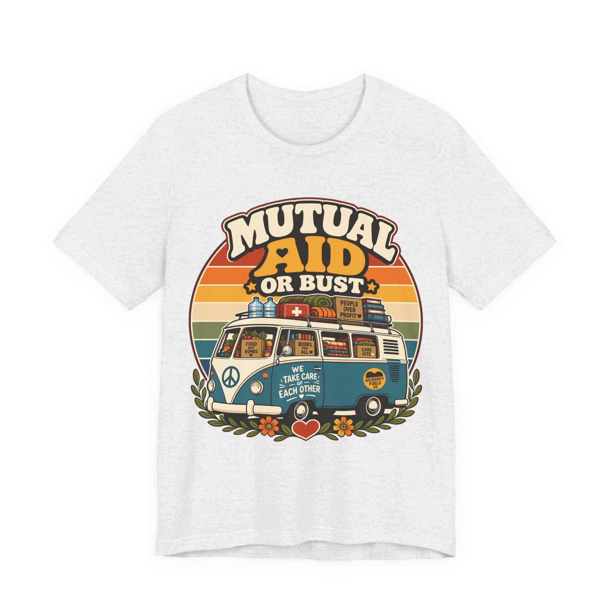Community Care Caravan T-Shirt | Mutual Aid Progressive Graphic Tee