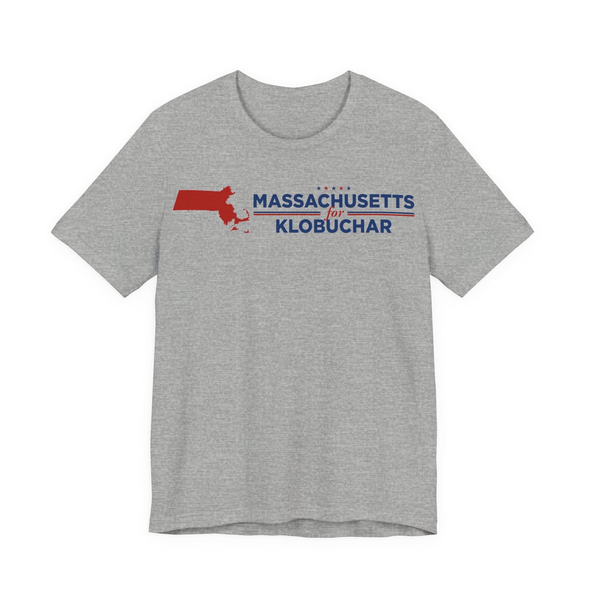 Massachusetts for Amy Klobuchar for President Campaign T-Shirt 2028