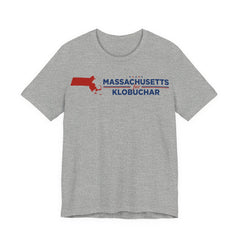 Massachusetts for Amy Klobuchar for President Campaign T-Shirt 2028