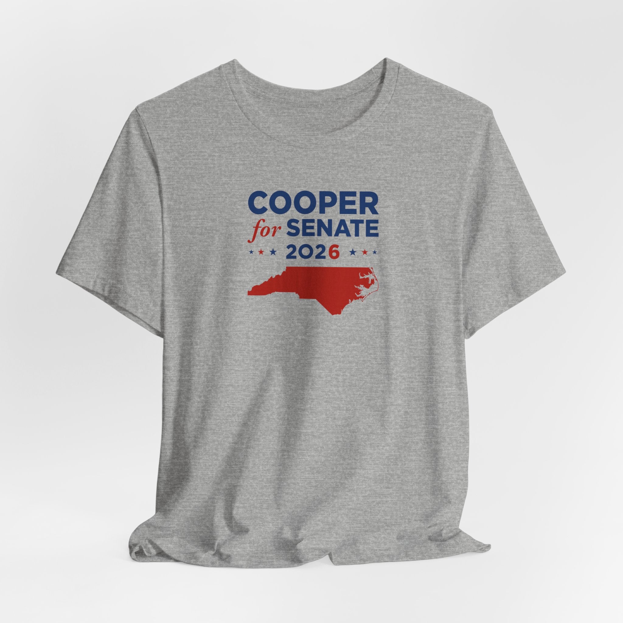 Roy Cooper for North Carolina Senate Campaign T-Shirt 2026
