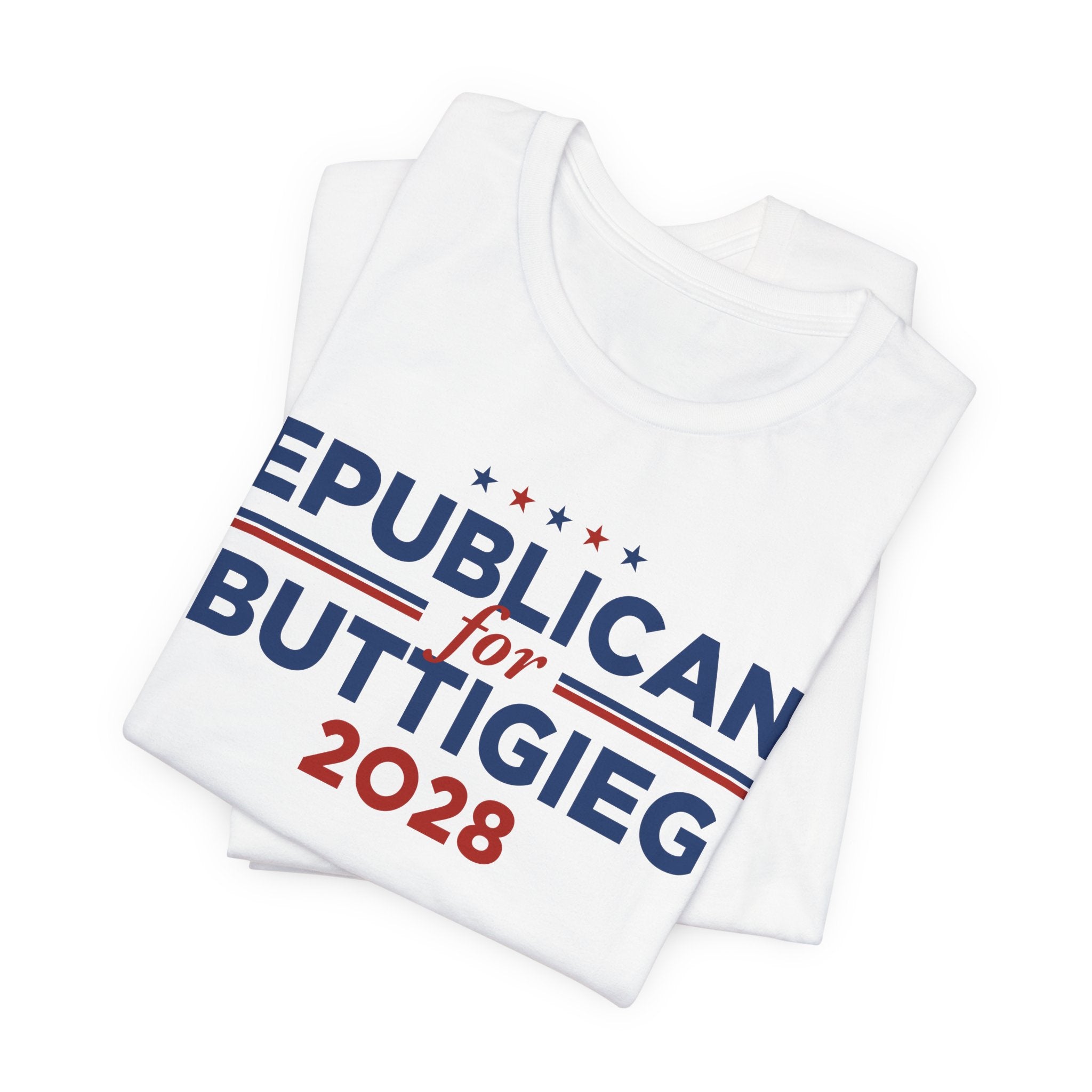 Republicans for Pete Buttigieg for President Campaign T-Shirt 2028