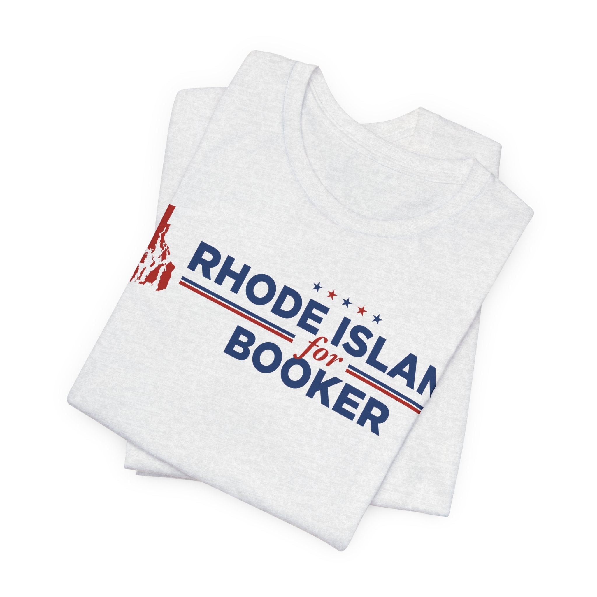 Rhode Island for Cory Booker for President Campaign T-Shirt 2028