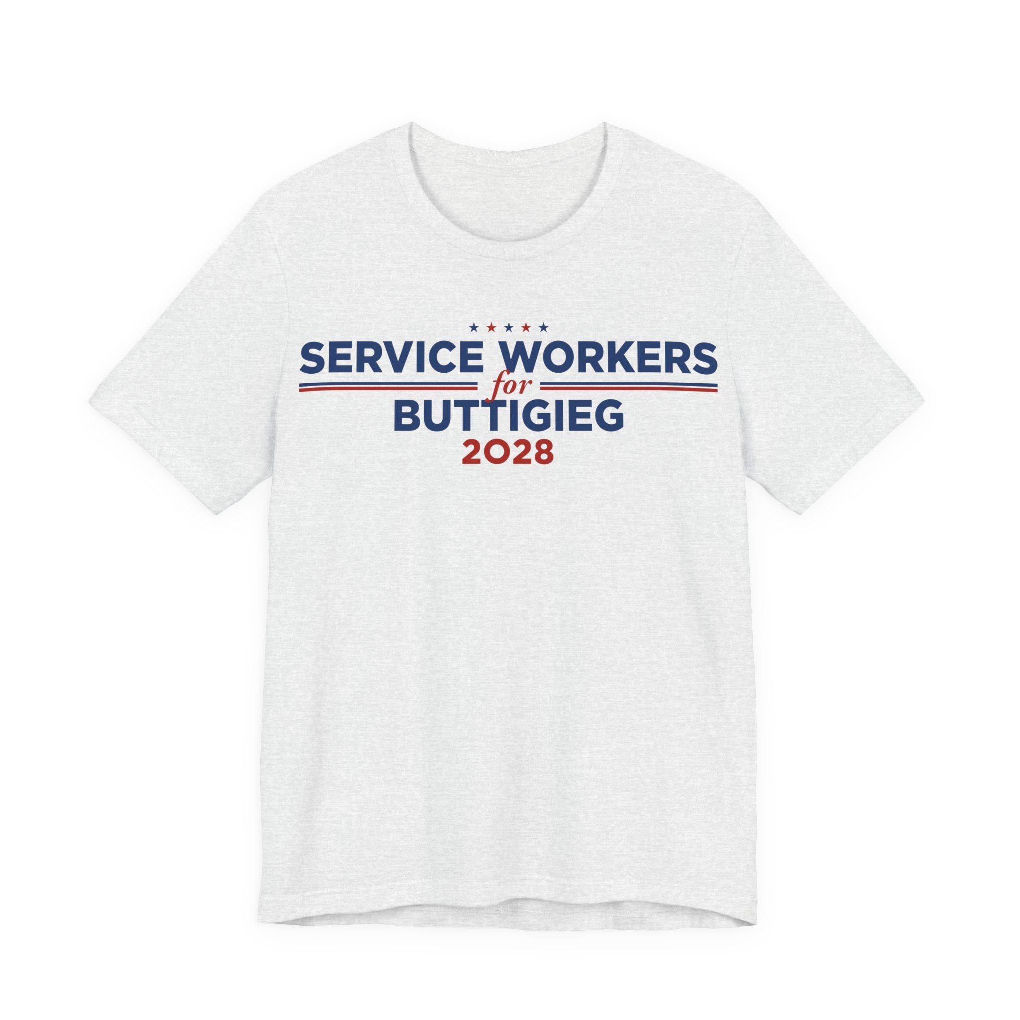 Service Workers for Pete Buttigieg for President Campaign T-Shirt 2028