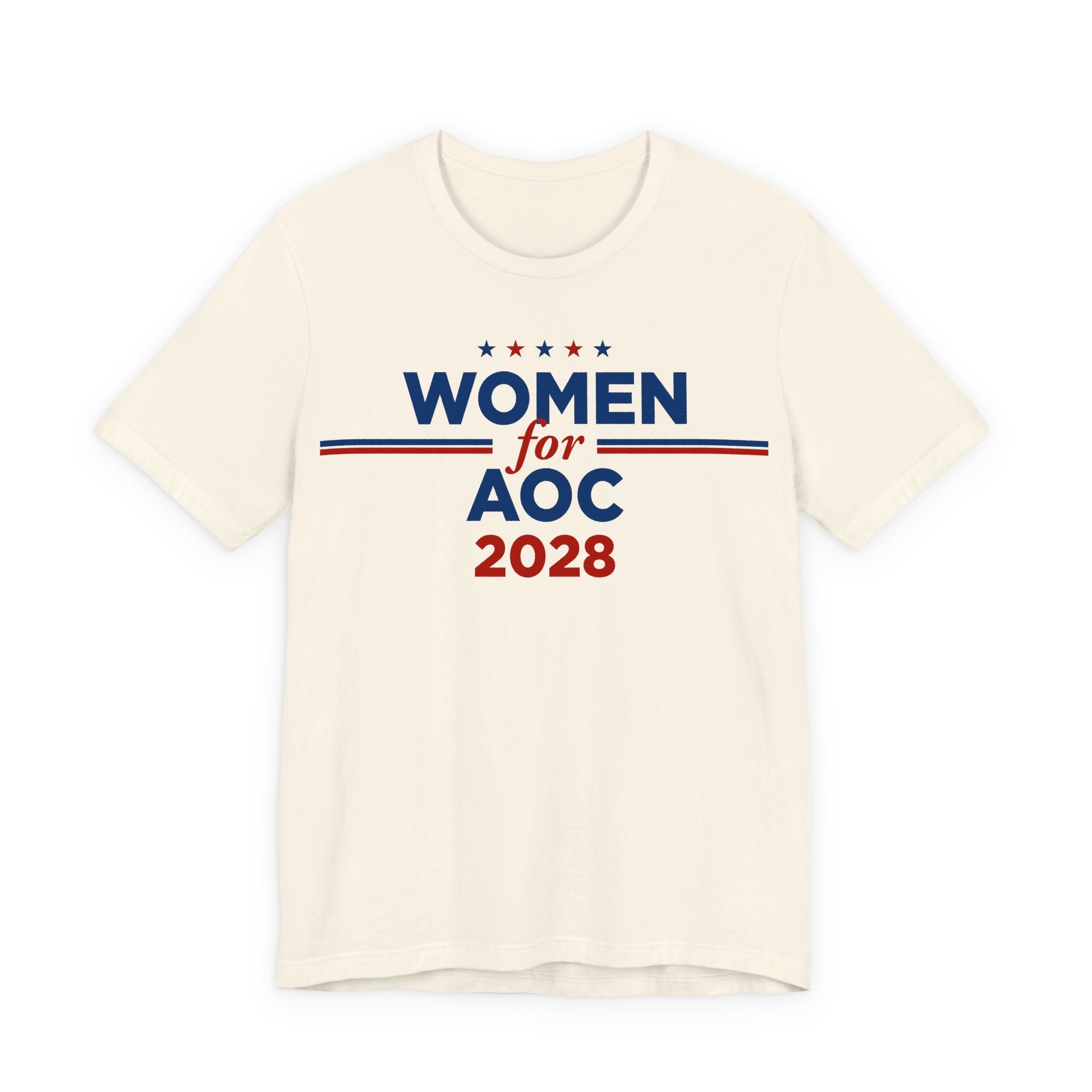 Women for AOC for President Campaign T-Shirt 2028
