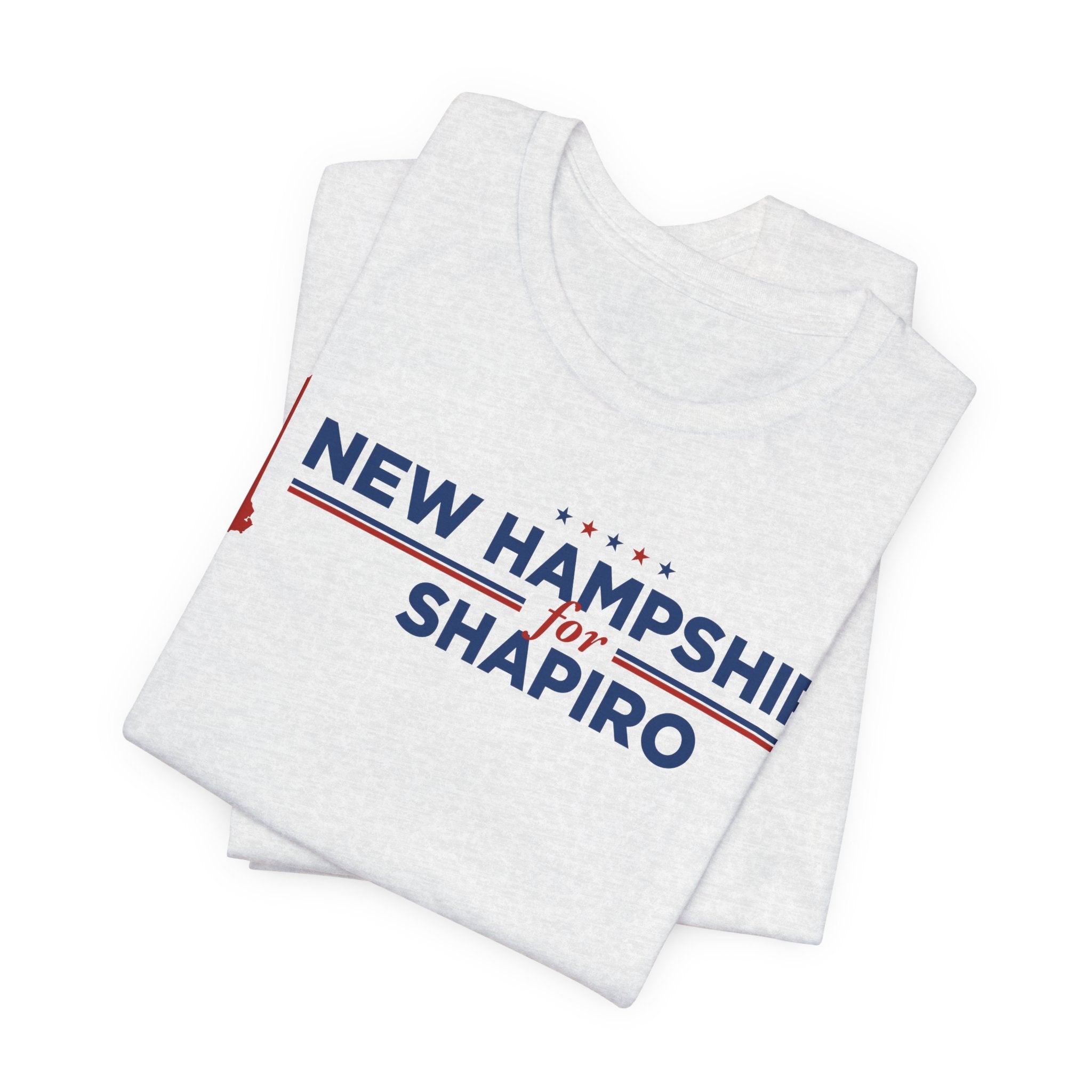 New Hampshire for Josh Shapiro for President Campaign T-Shirt 2028