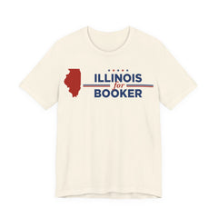 Illinois for Cory Booker for President Campaign T-Shirt 2028