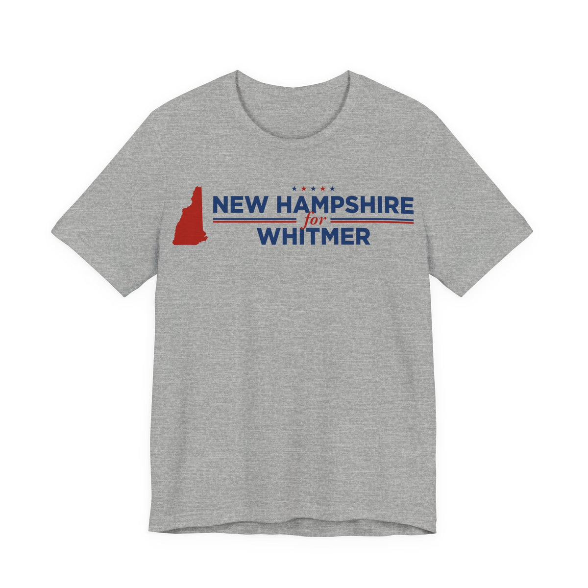 New Hampshire for Gretchen Whitmer for President Campaign T-Shirt 2028